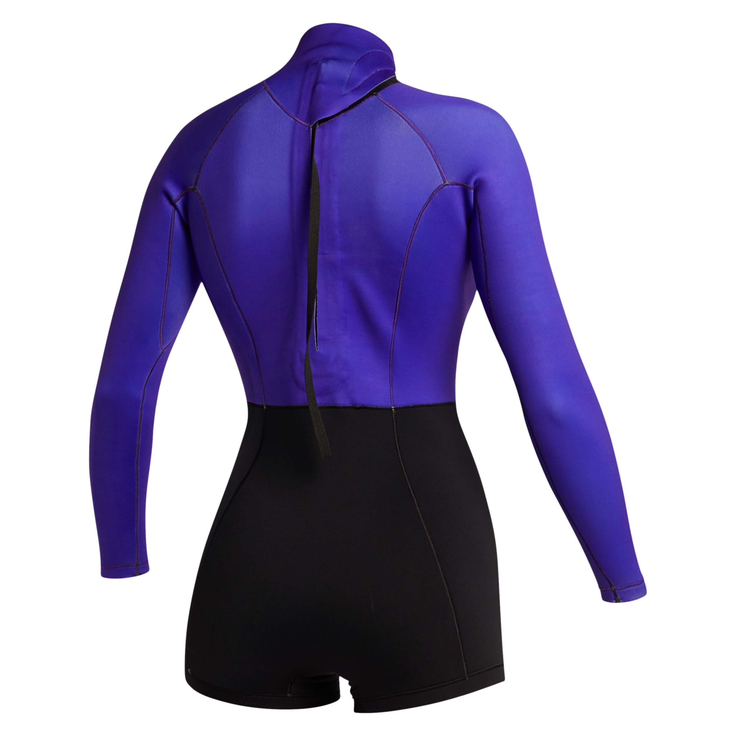 Lunar Longarm Shorty 2/2mm Bzip Women 2024 - Black/Purple