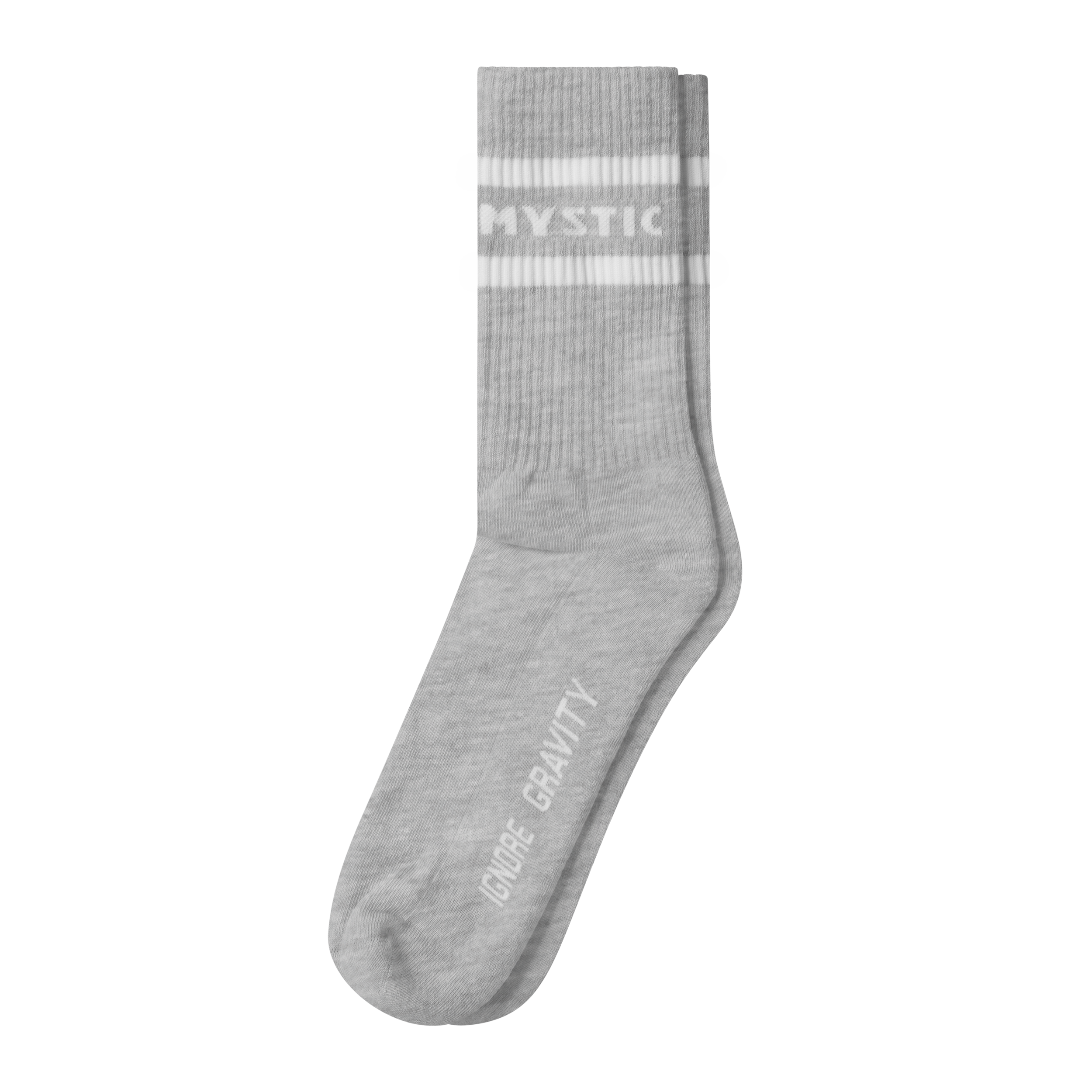 Brand Socks - Light Gray Melee