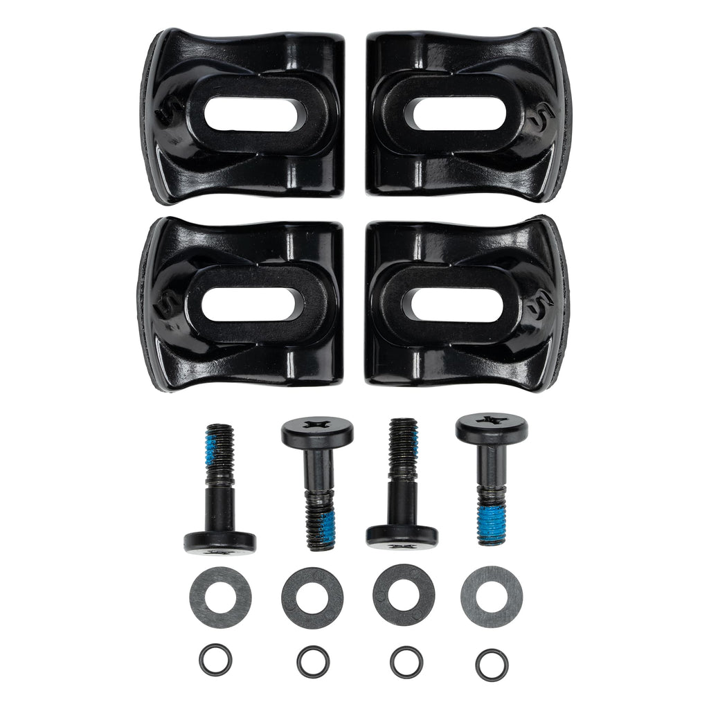 K9 V2 Binding Clamp Hardware Set (4 Clamps, 4 Screws, 4-o Rings, 4 Nylon Washers) With Retail Packaging