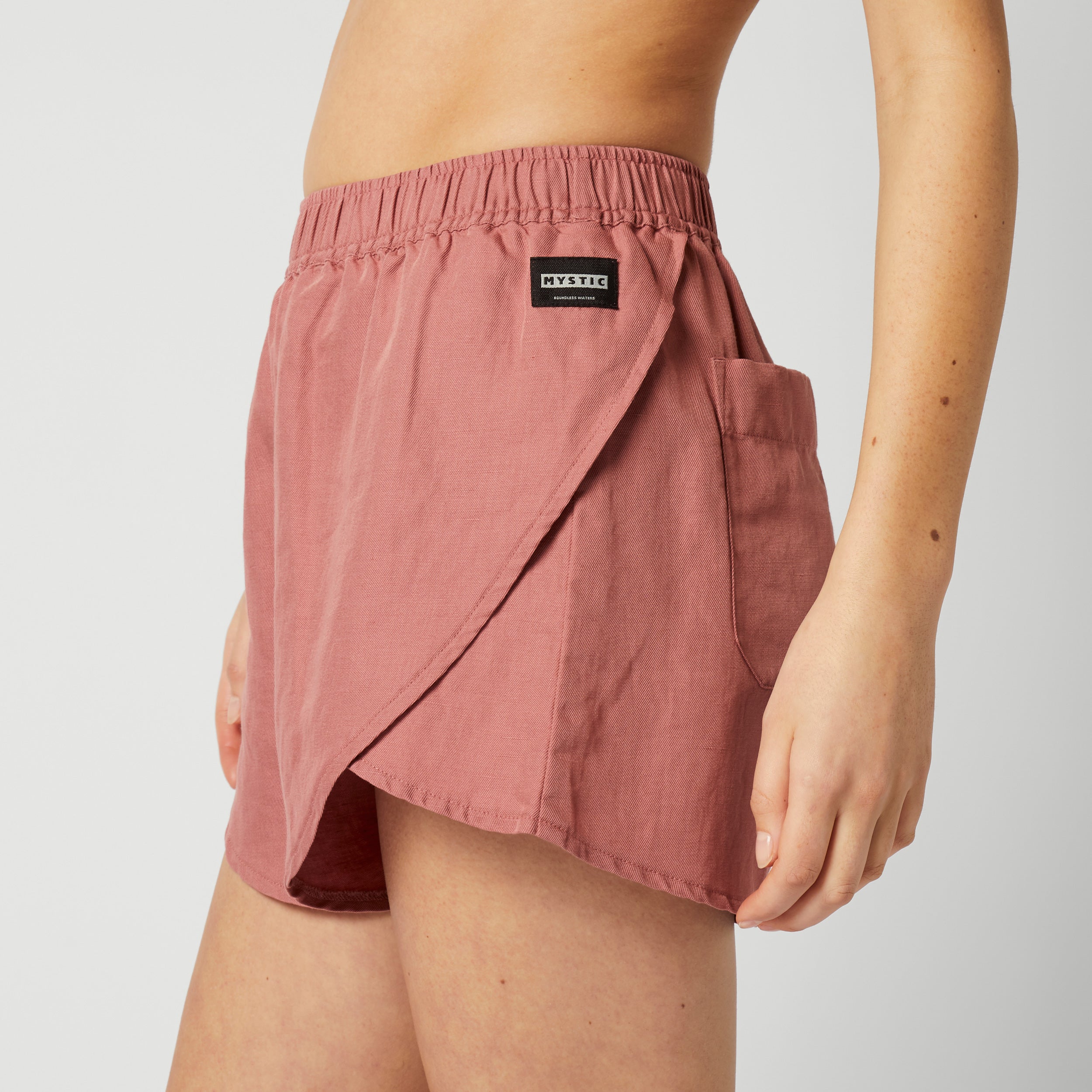 Mystic - Linen Shorts Women - Dusty Pink