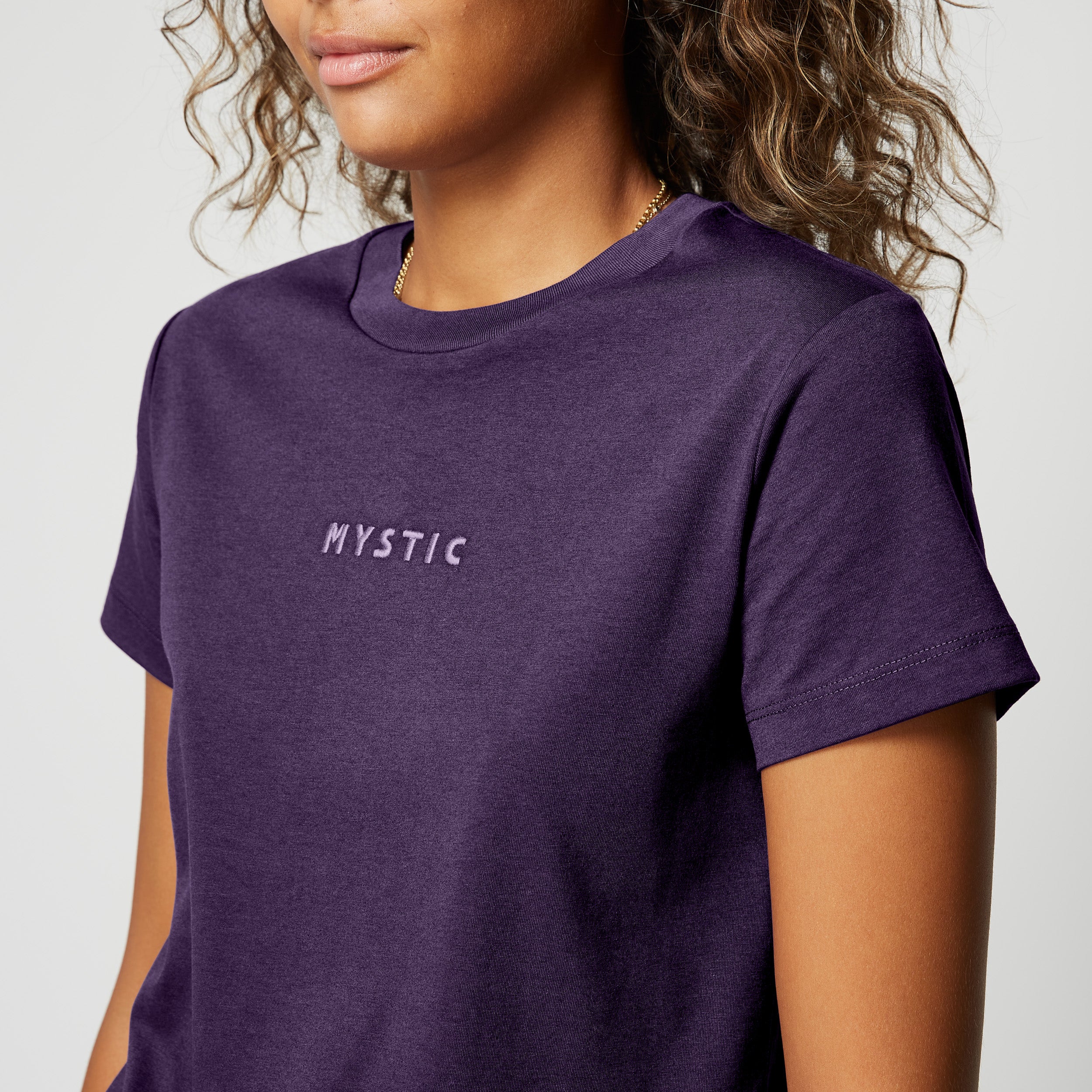 Mystic - Brand Tee Damen - Deep Purple