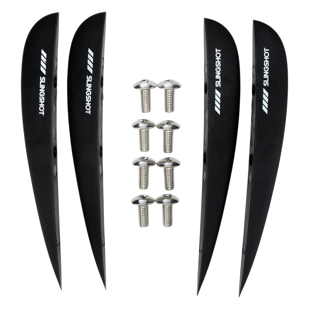 6 Wake Fin- Pack Of 4, Black V2