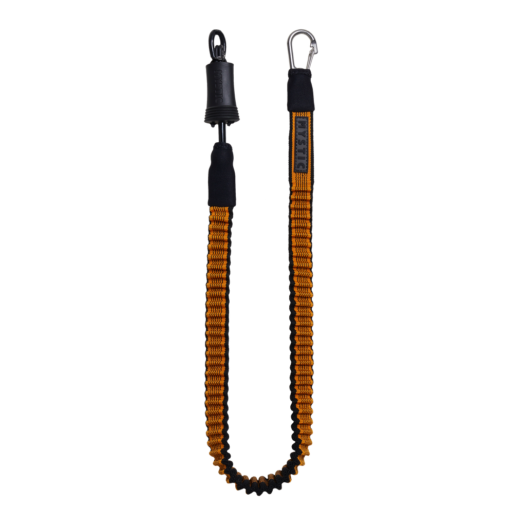 Mystic - Kite Safety Leash Long - Schwarz/Orange