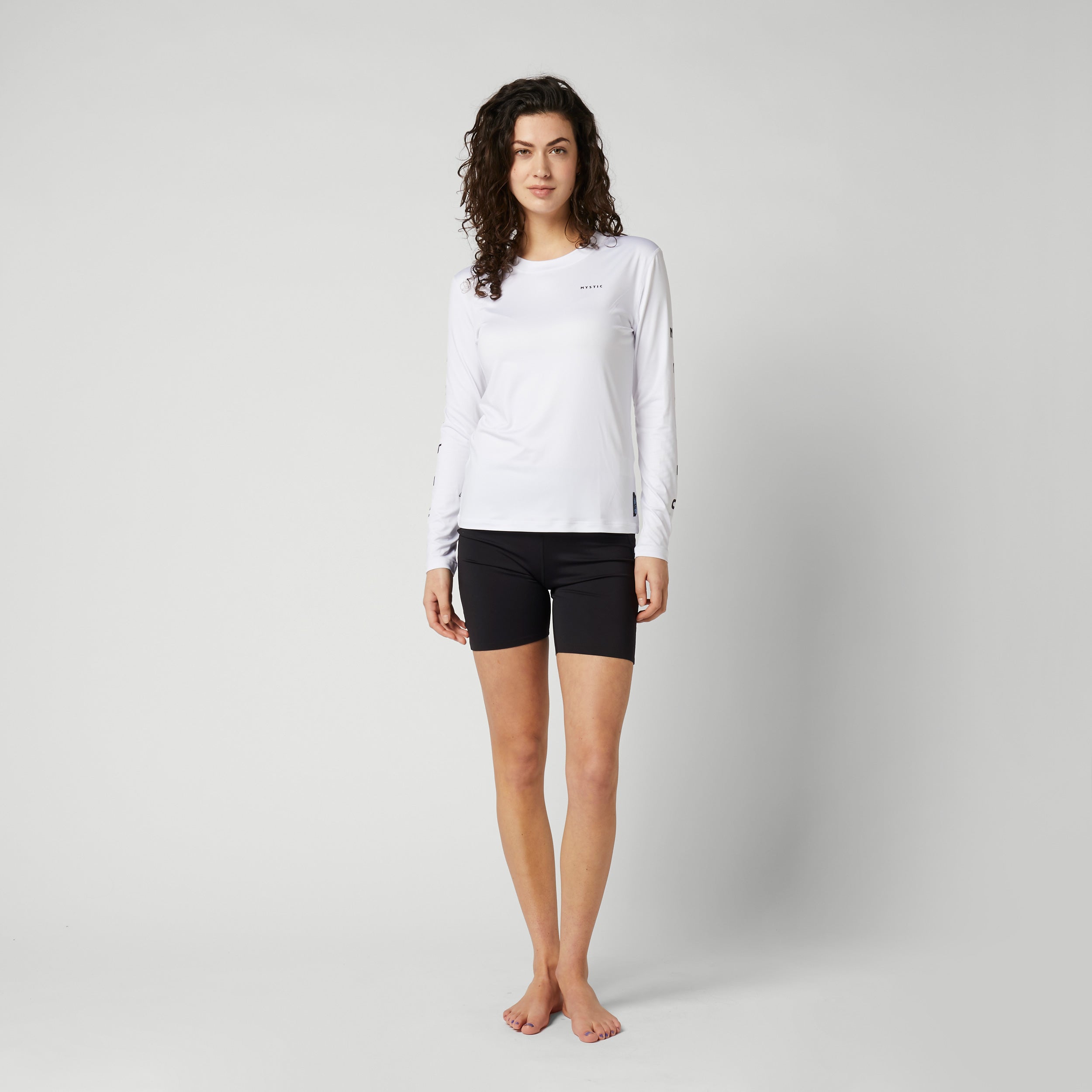 Solstice L/S Rash Vest Women - White
