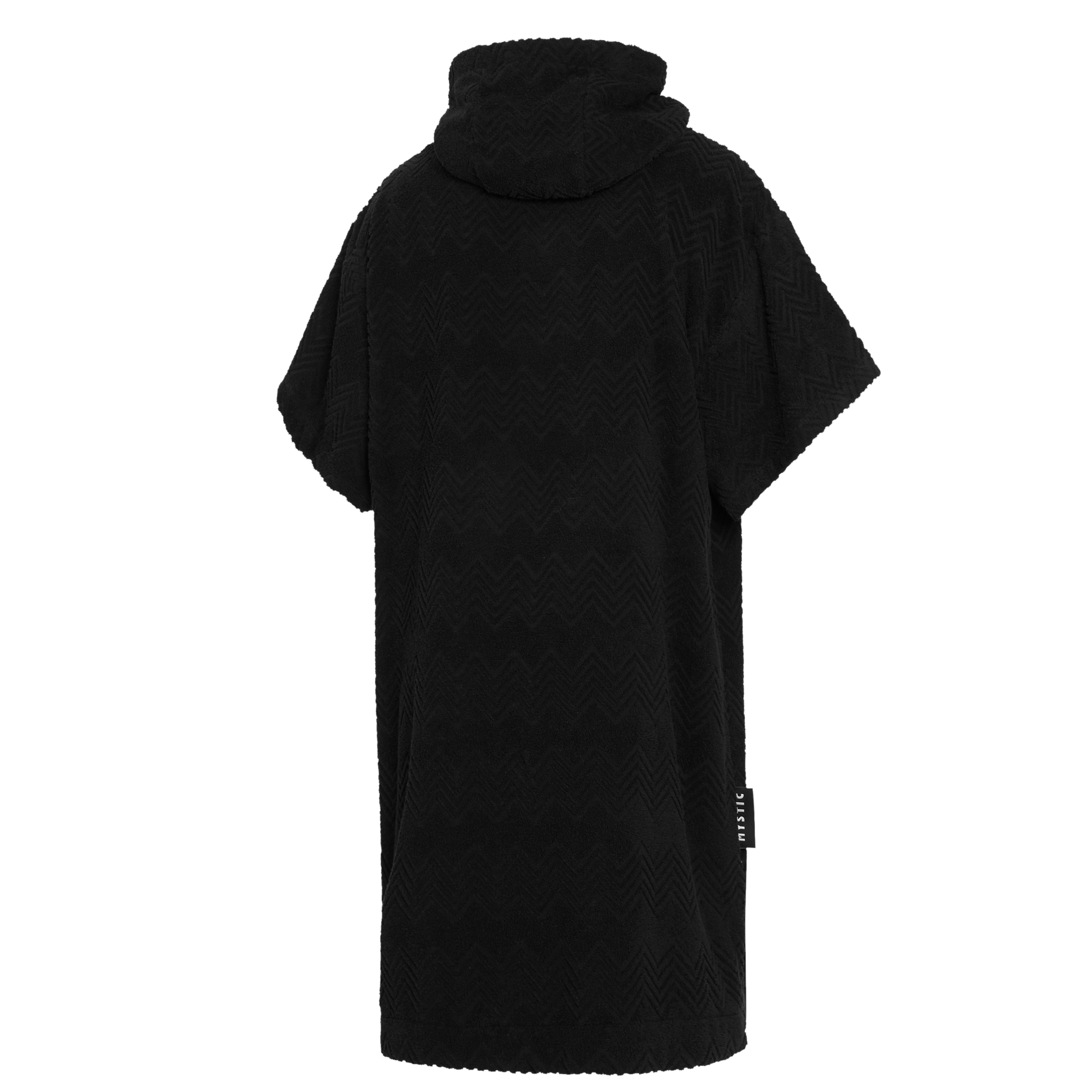 Poncho Jacquard - Black