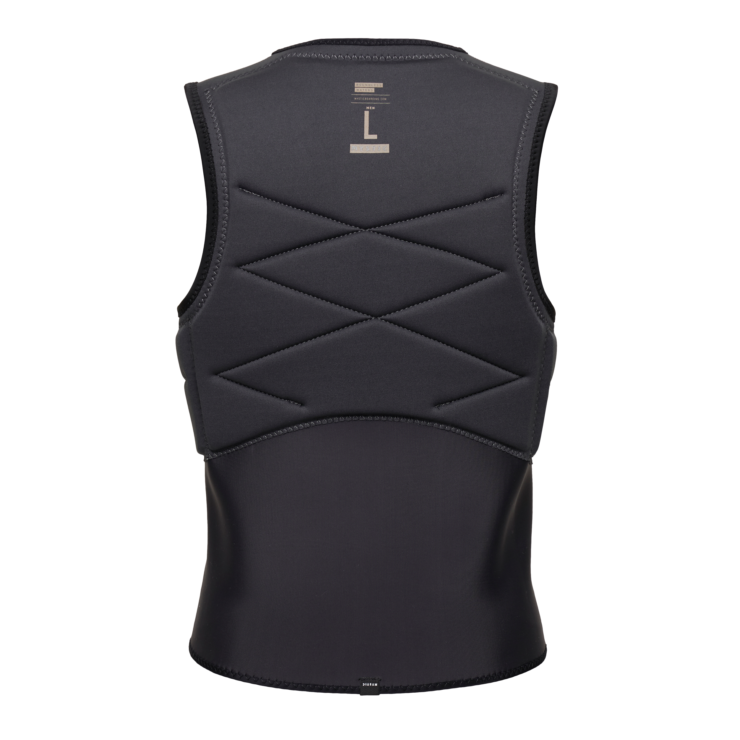 Outlaw Impact Vest Fzip - Schwarz