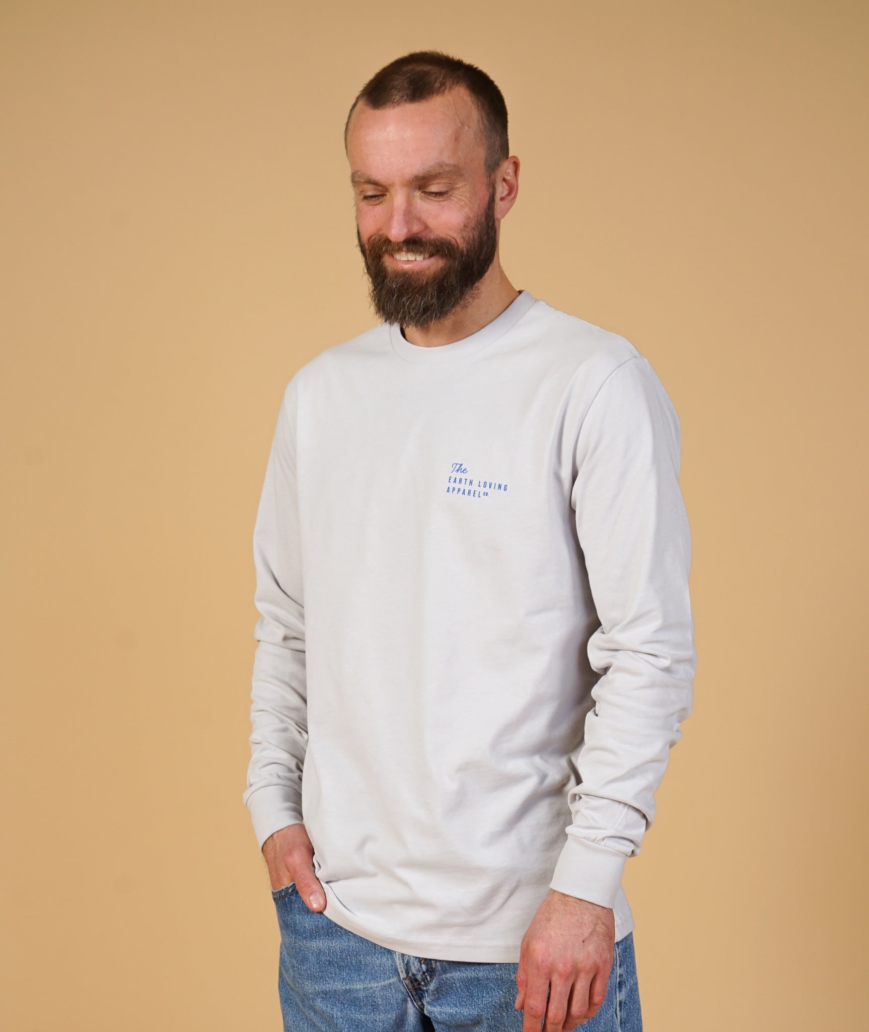 Statement Globe Bp Men'S Brushed LS T-Shirt