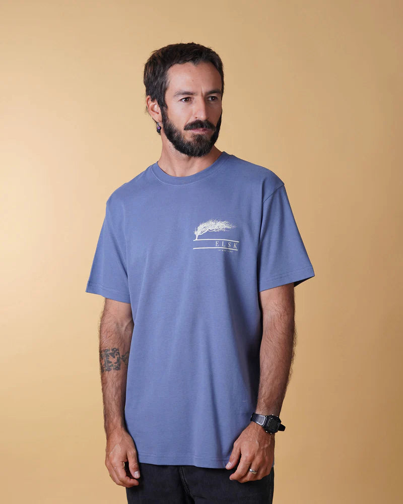 Strong Wind Ch gebürstetes Herren-T-Shirt