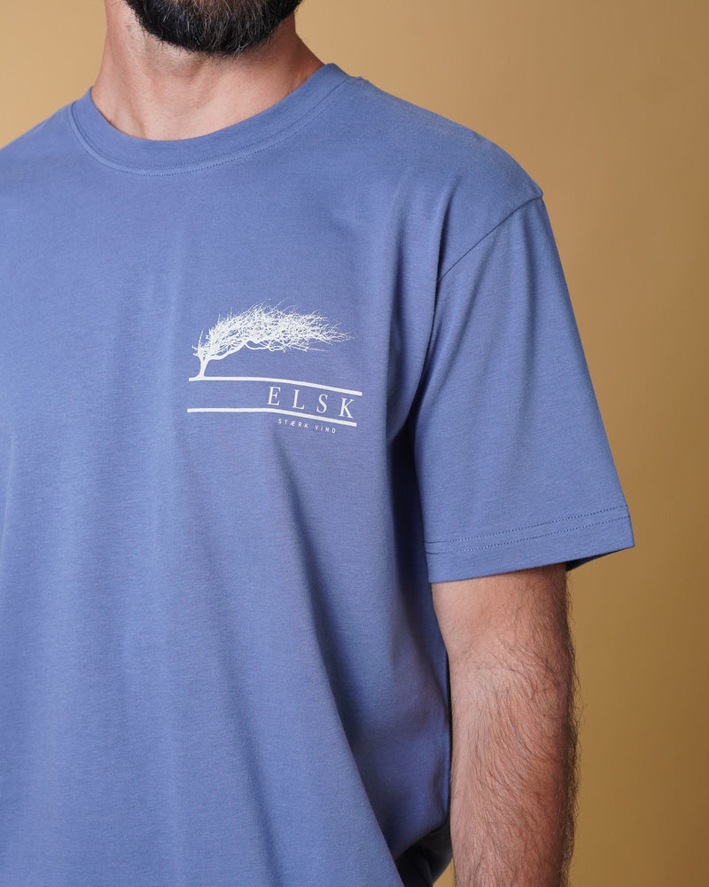 Strong Wind Ch gebürstetes Herren-T-Shirt