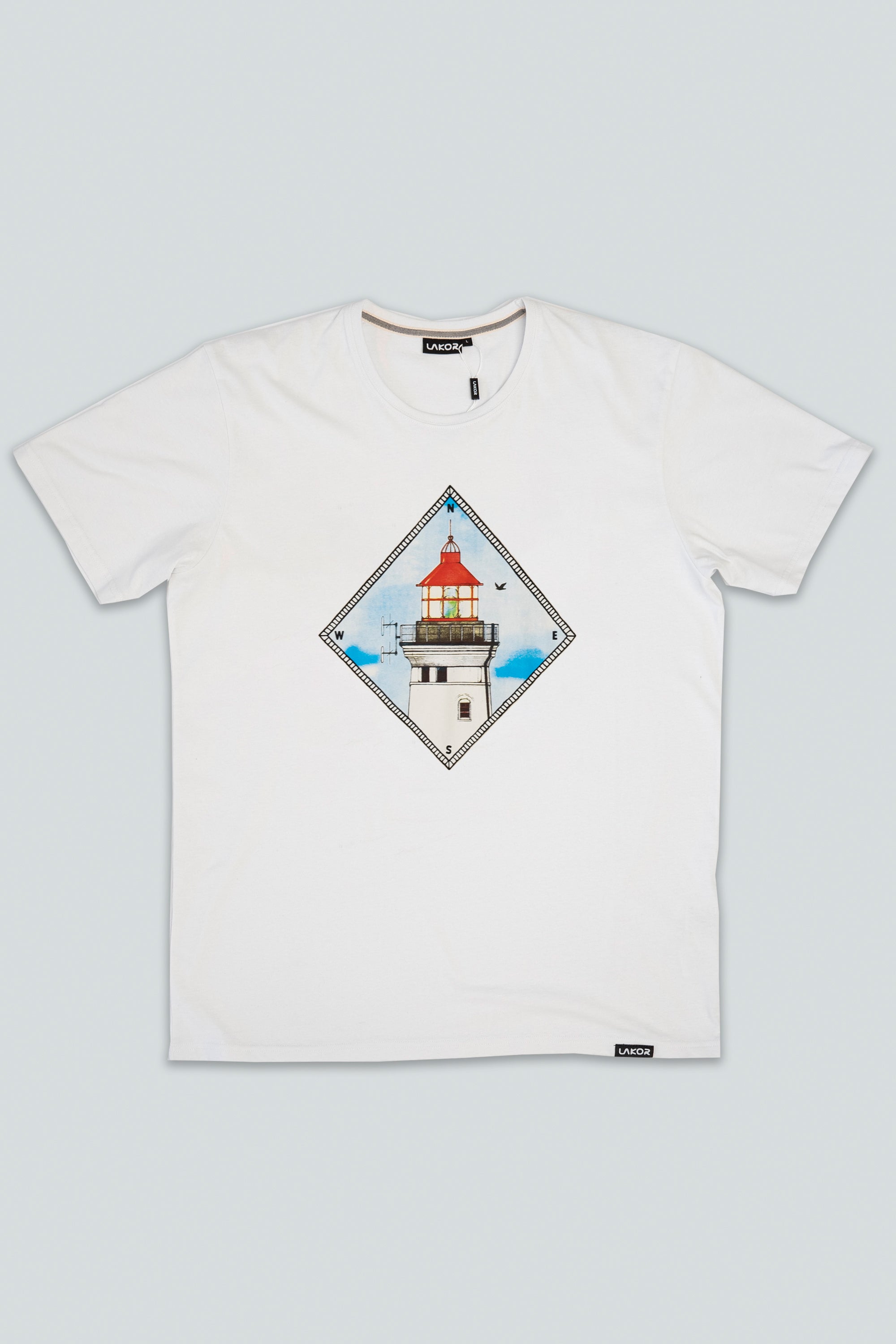 White Sands Lighthouse T-Shirt (Off White)