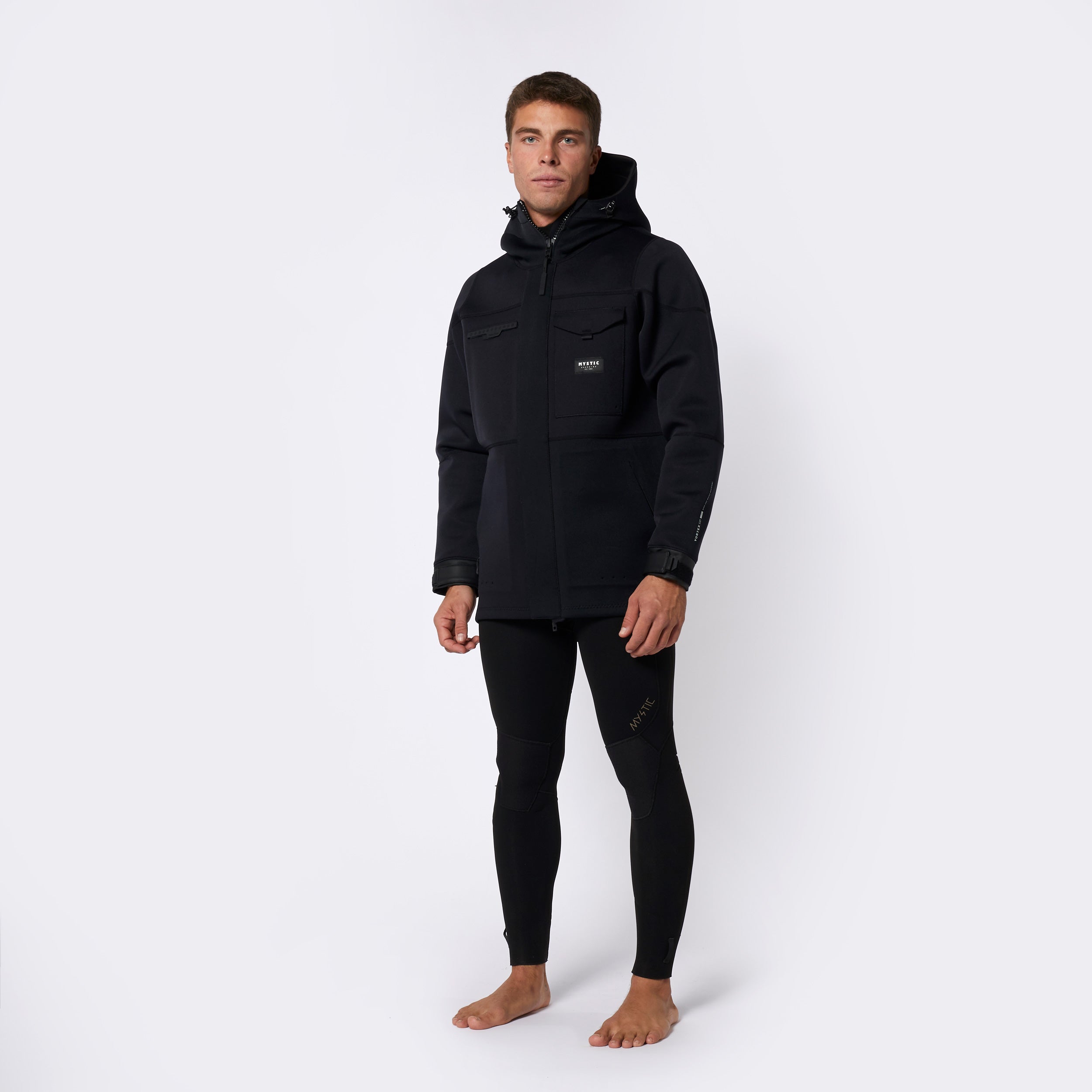 Vortex Neoprene Jacket 3/2mm - Black