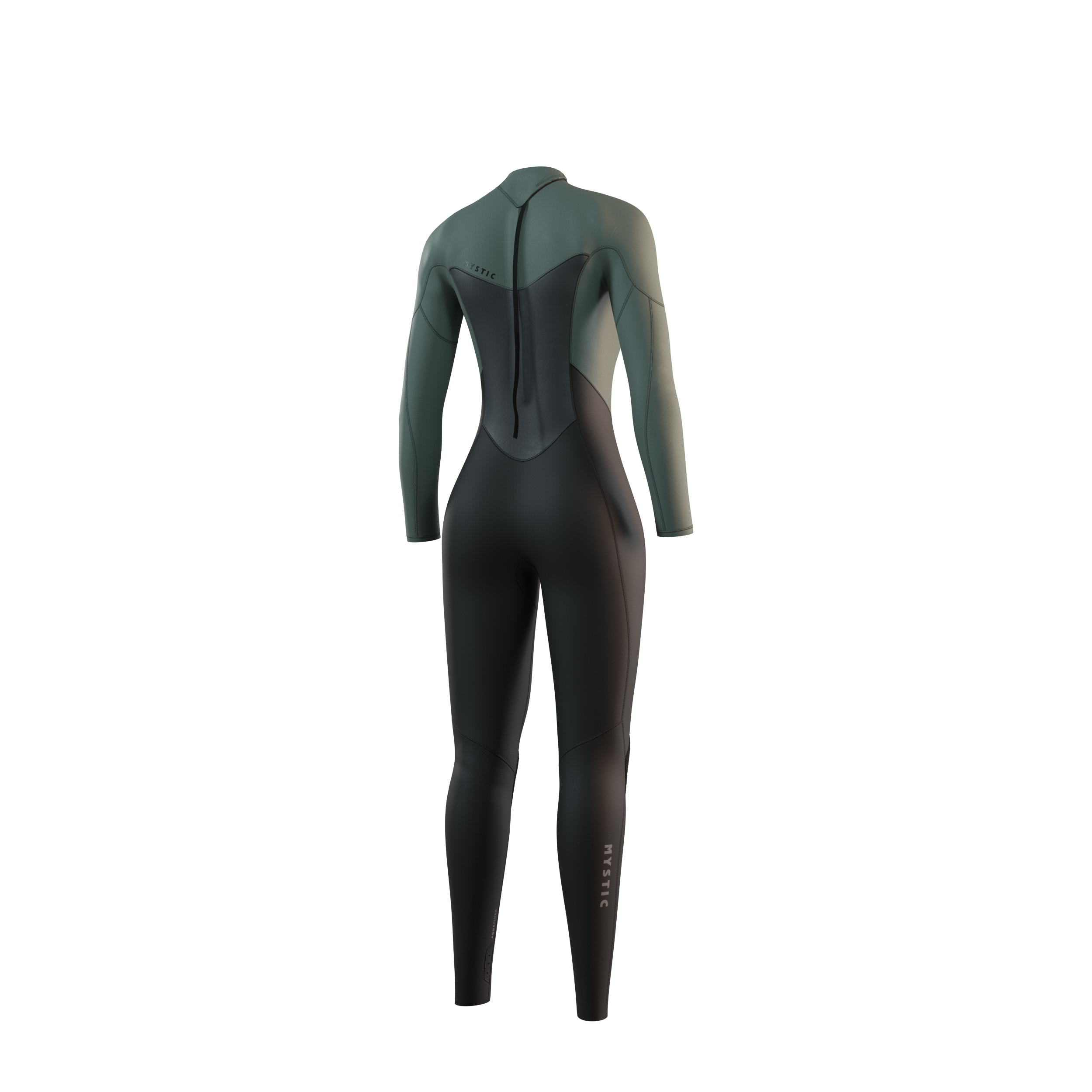 Mystic - Star Fullsuit 3/2mm Bzip Women - 2025 - Dark Olive