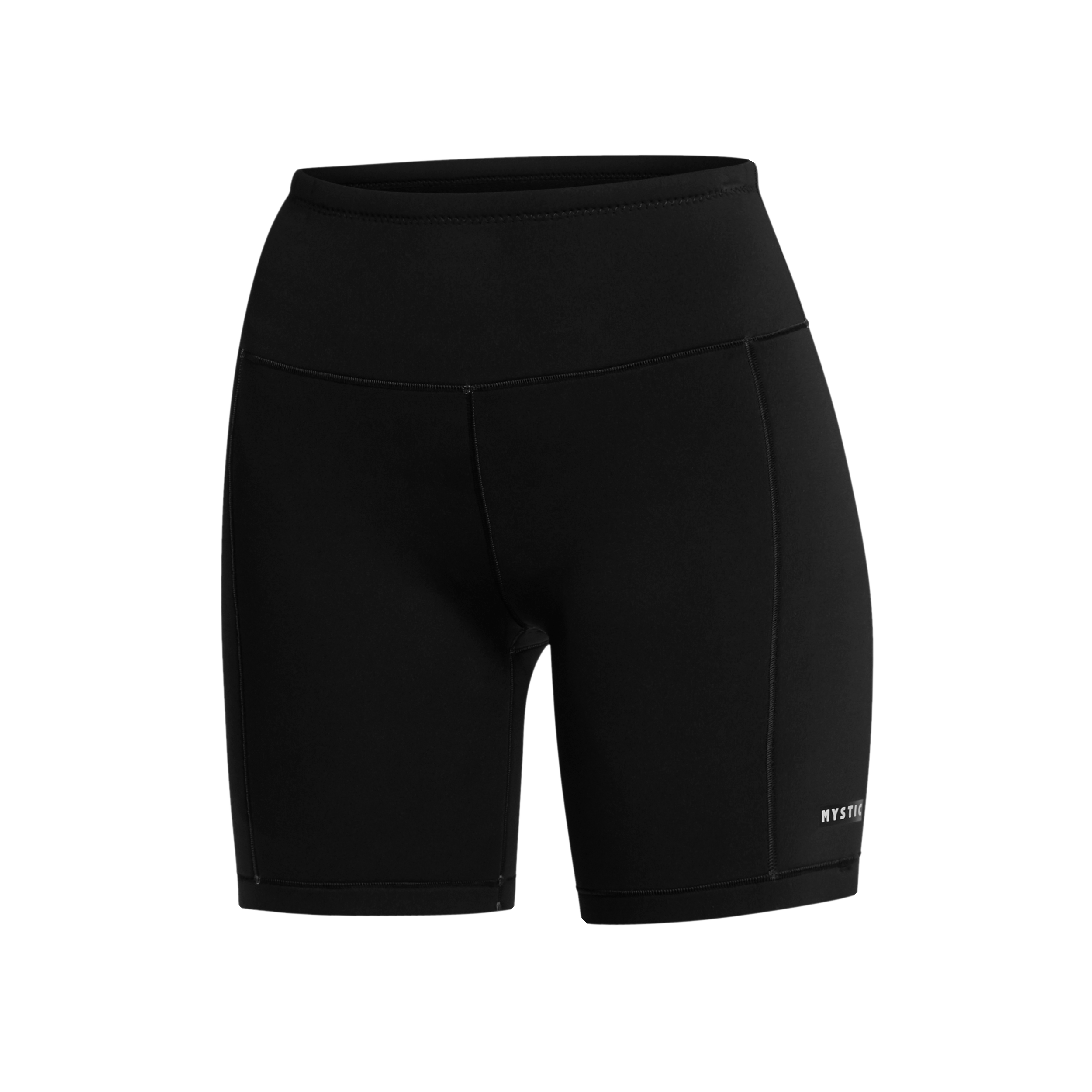 Lunar Neoprene Biker Shorts Women - Black