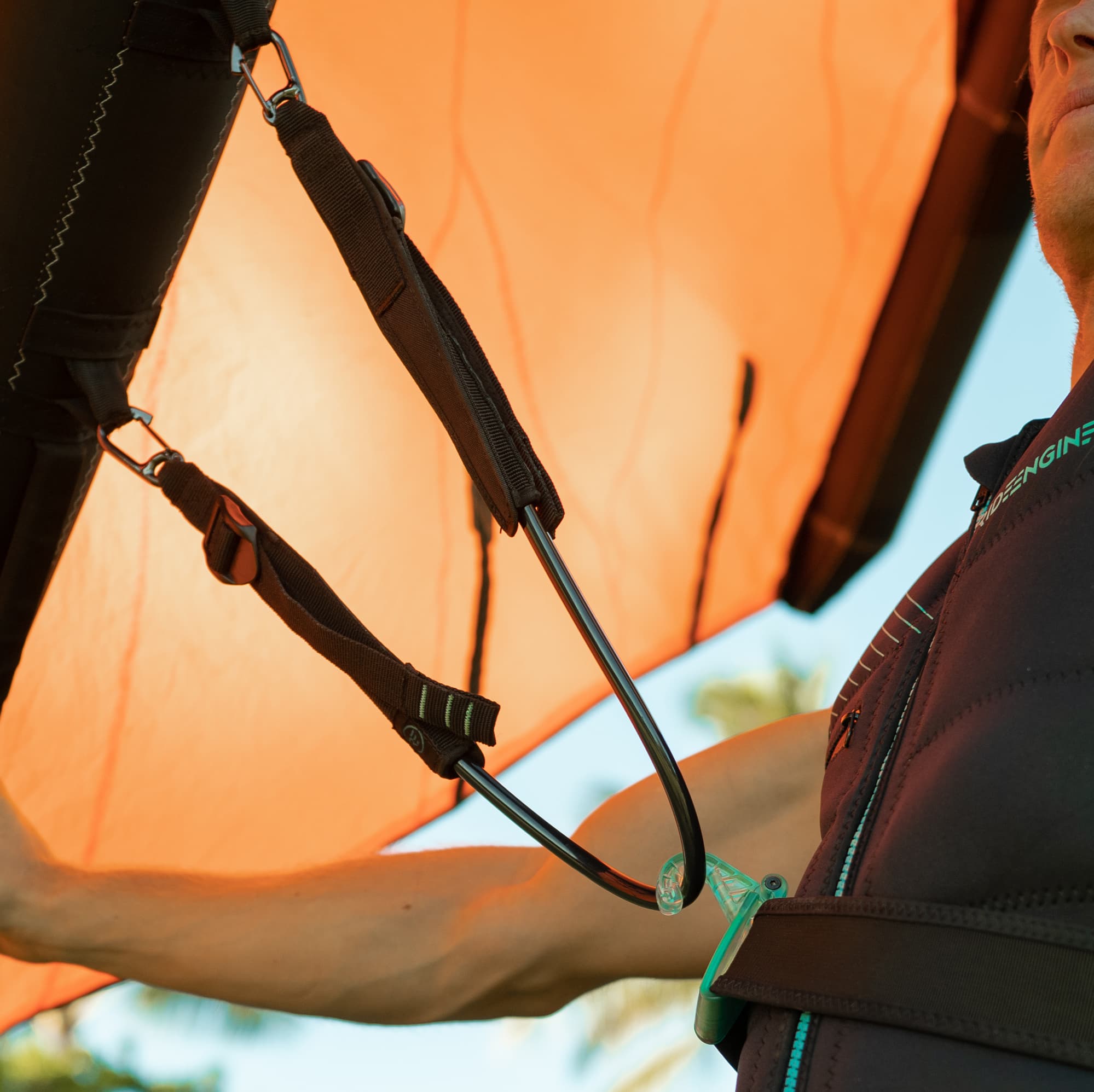 Re Adjustable Wing Harness Line