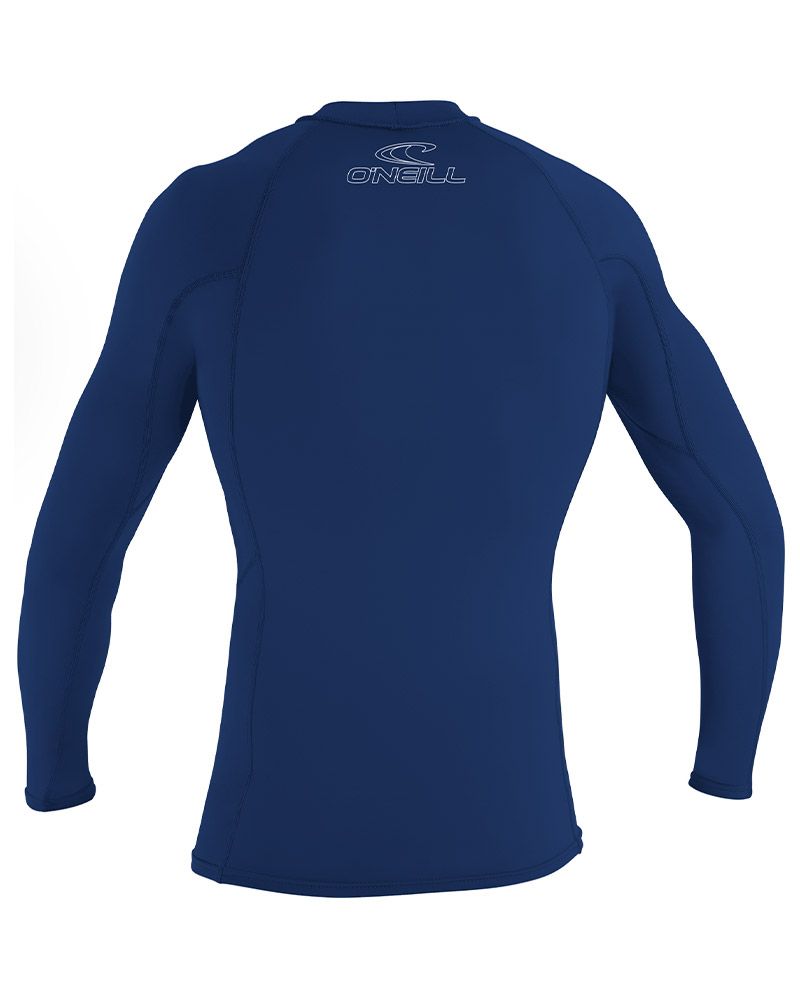 Basickins L/S Rash Guard - Marine