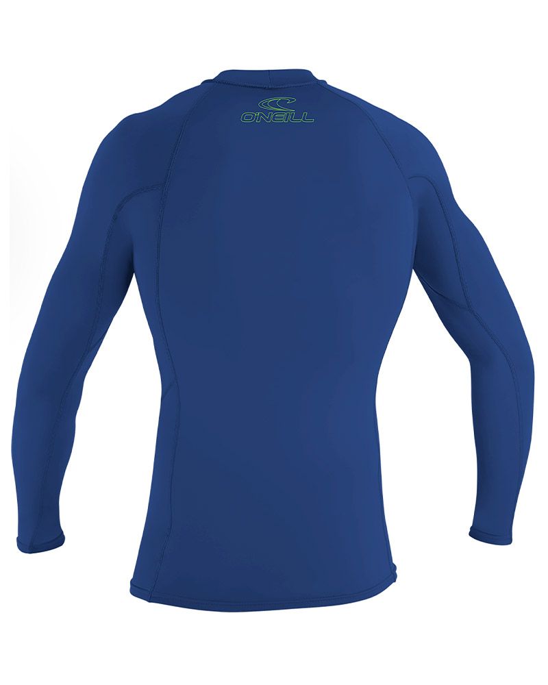 Youth Basickins L/S Rash Guard - Pacific