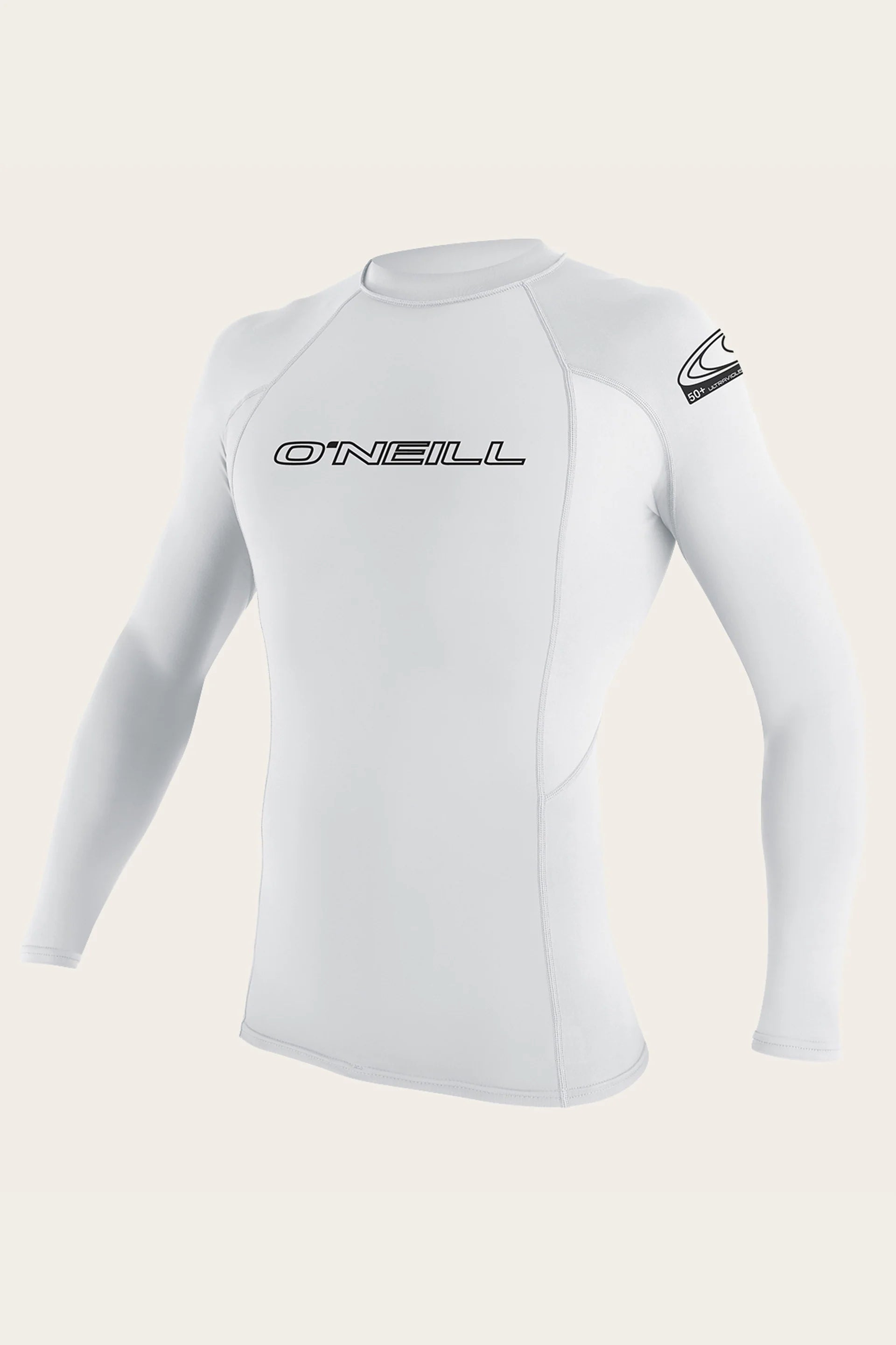 Youth Basickins L/S Rash Guard - White