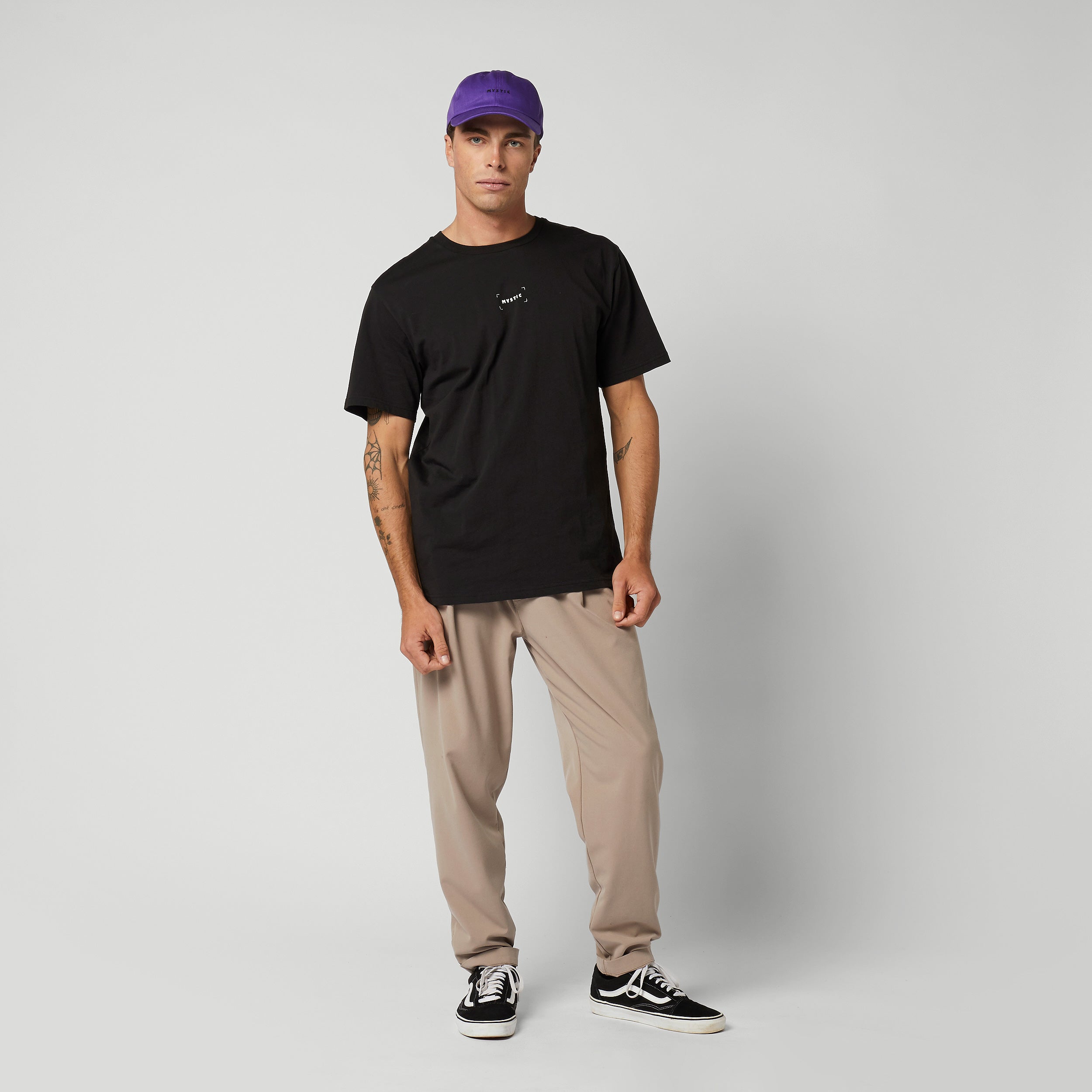 Mystic - Wanderer T-Shirt - Schwarz