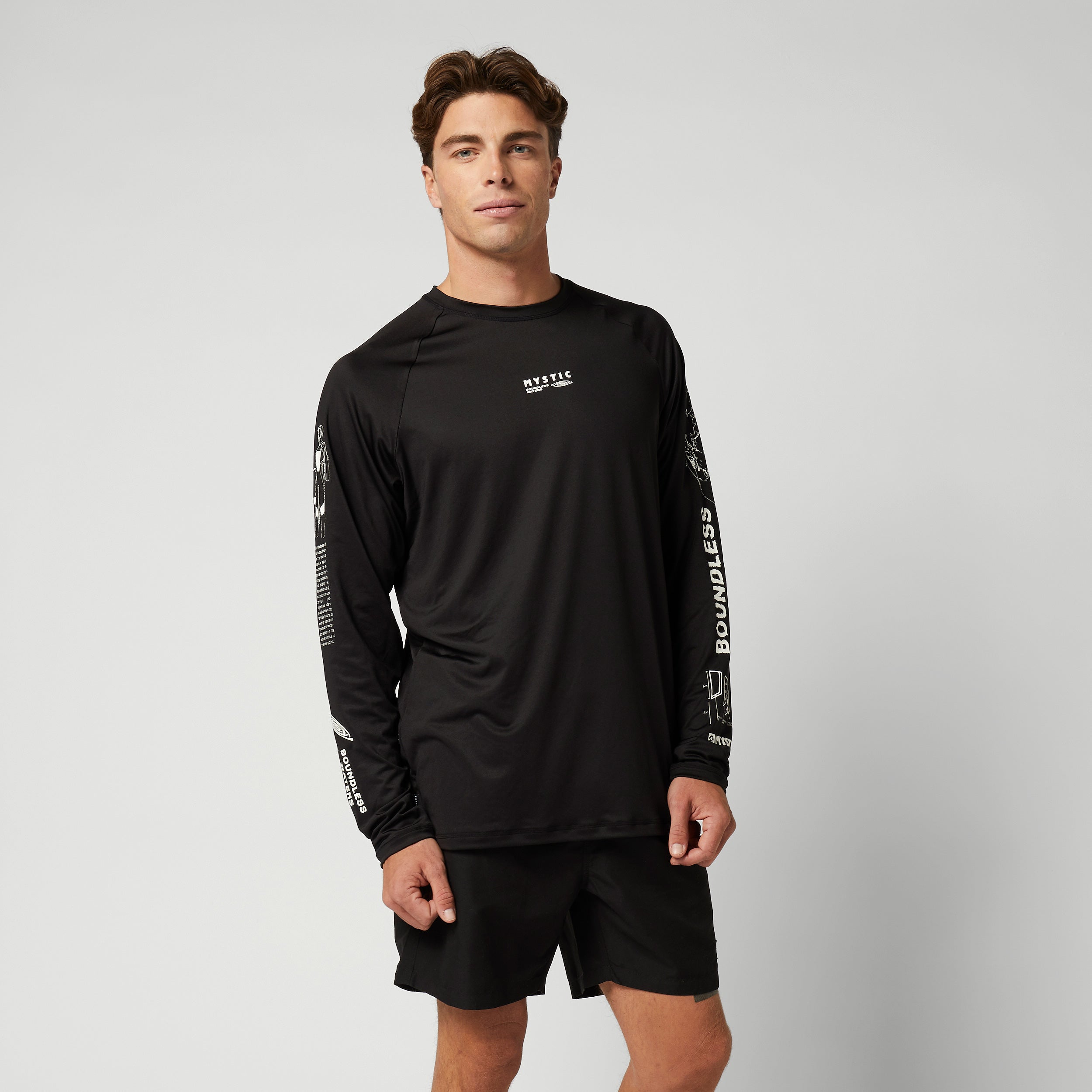 Tactic L/S Loosefit Quickdry - Black