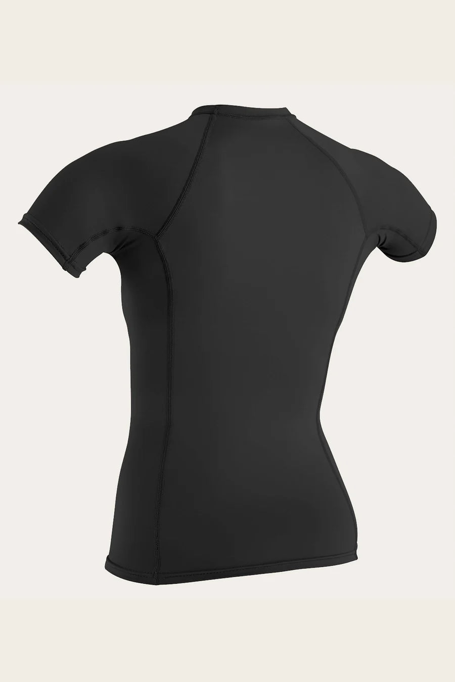 Wms Basickins S/S Rash Guard – Schwarz