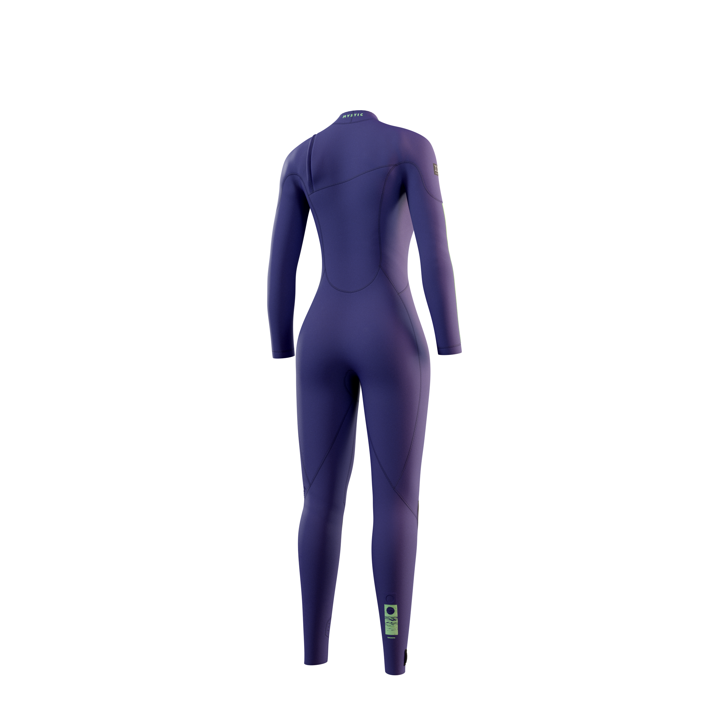 The One Fullsuit 4/3mm zipfree Frauen 2024 - lila