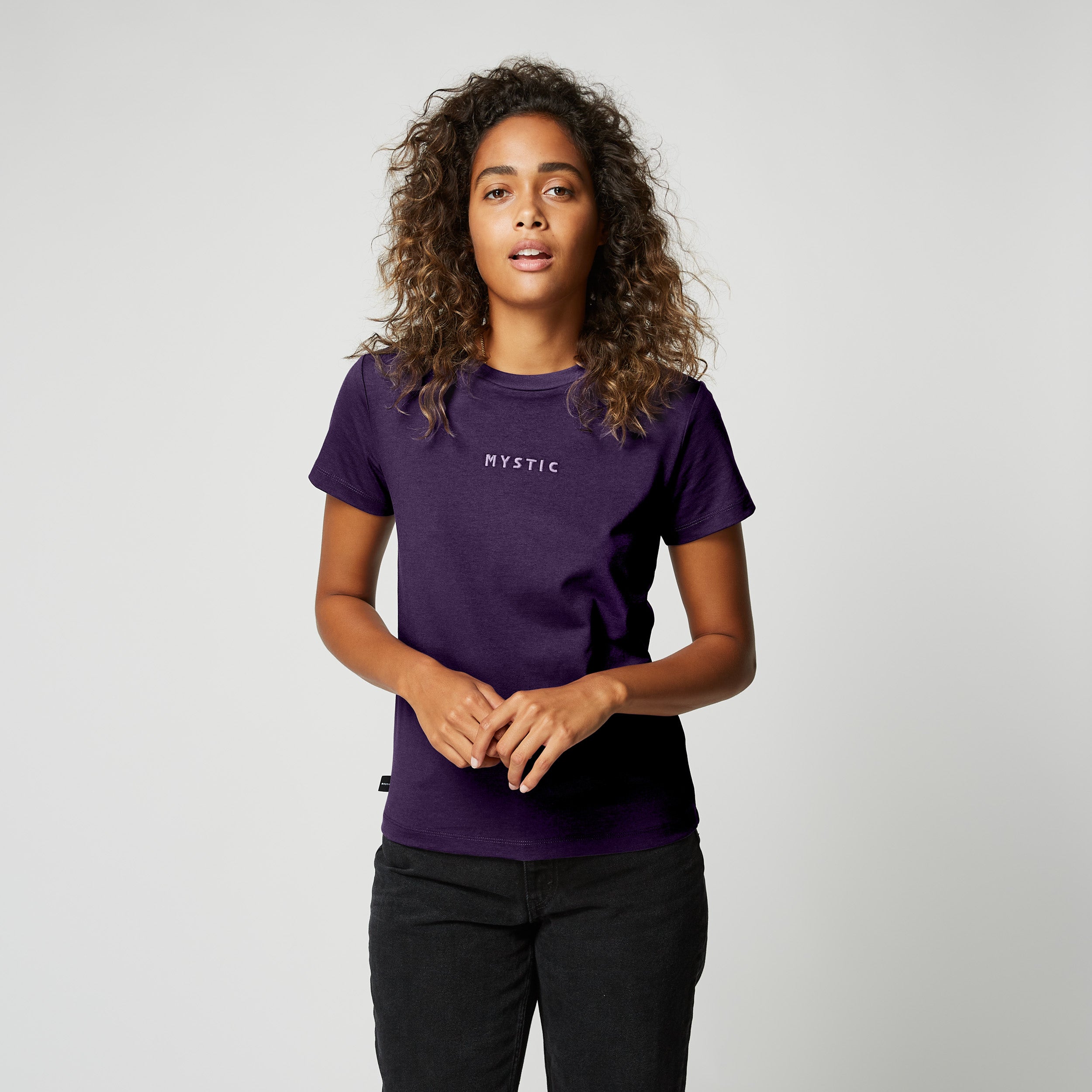 Mystic - Brand Tee Damen - Deep Purple