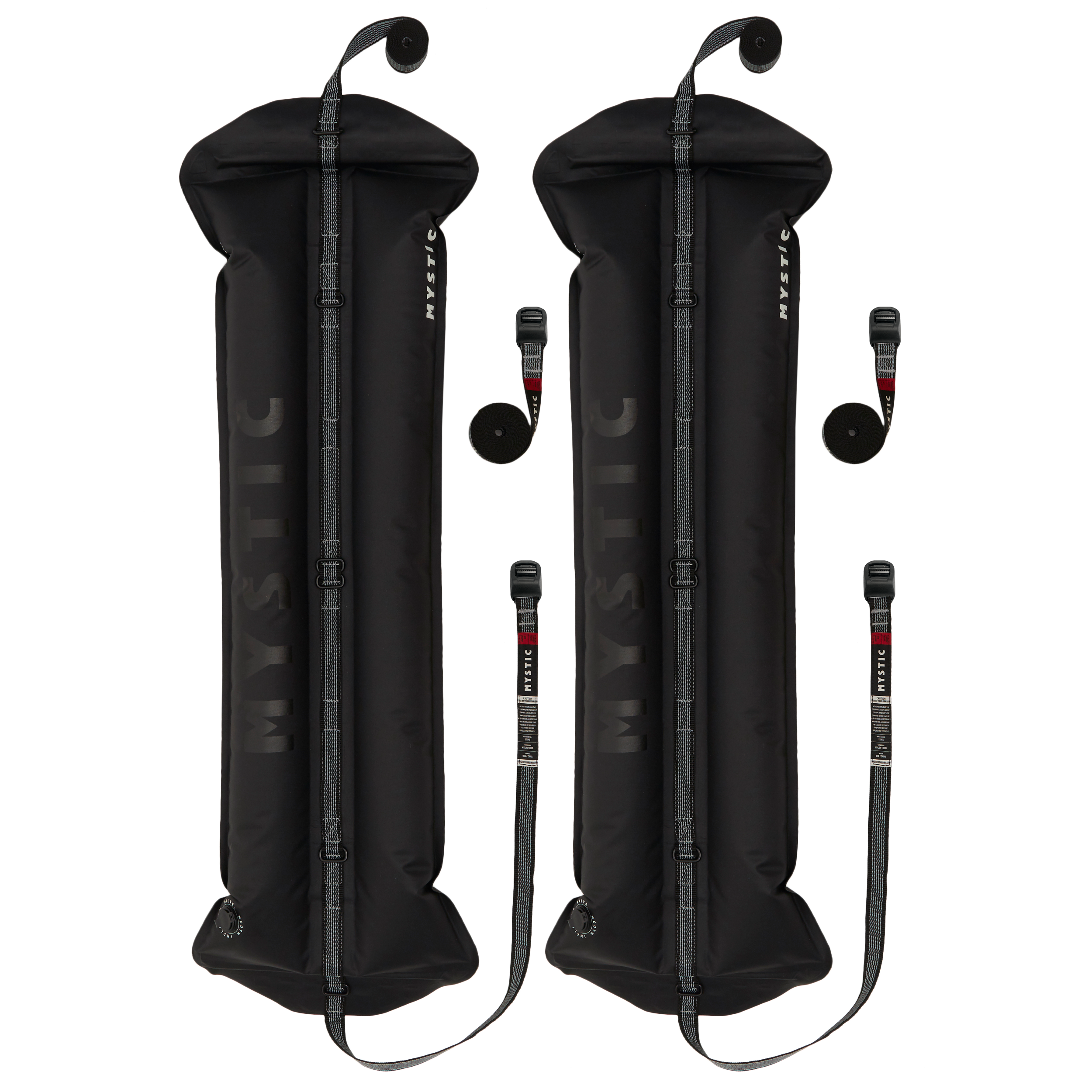 Aufblasbares Dachträgersystem Single – Schwarz