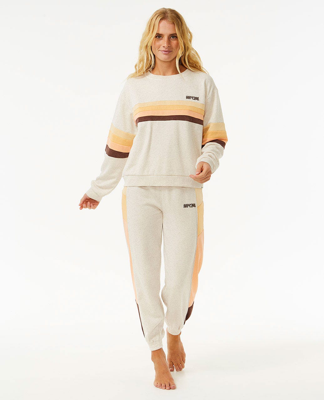 Surf Revival Paneled Crew