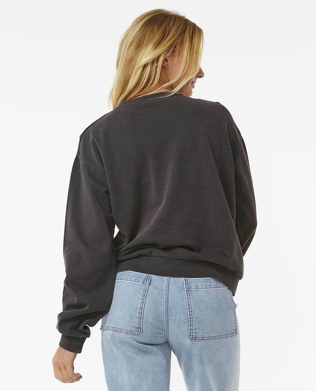 Tiki Tropic Relaxed crew fleece