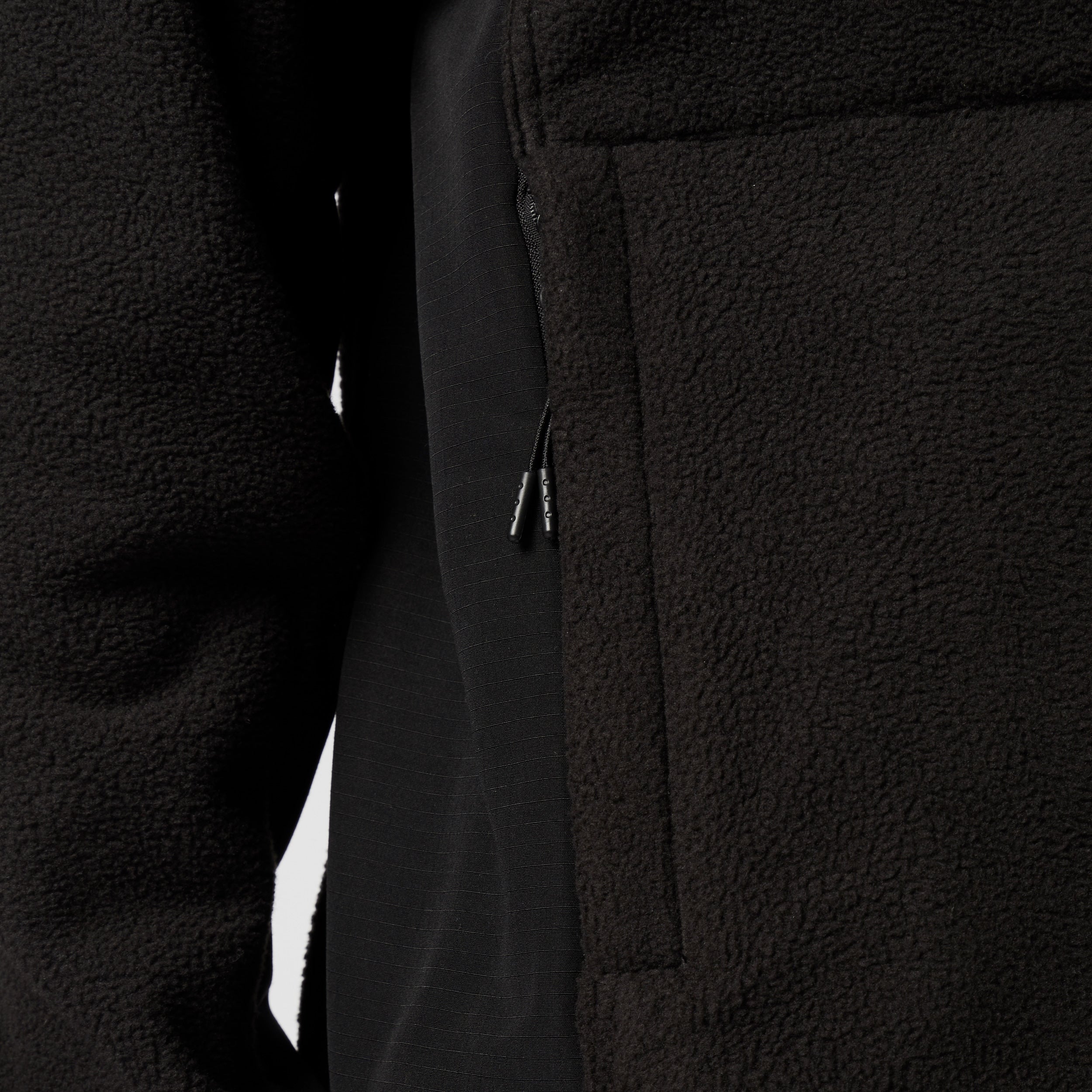 DTS Fleece Zip Thru Sweat - Black