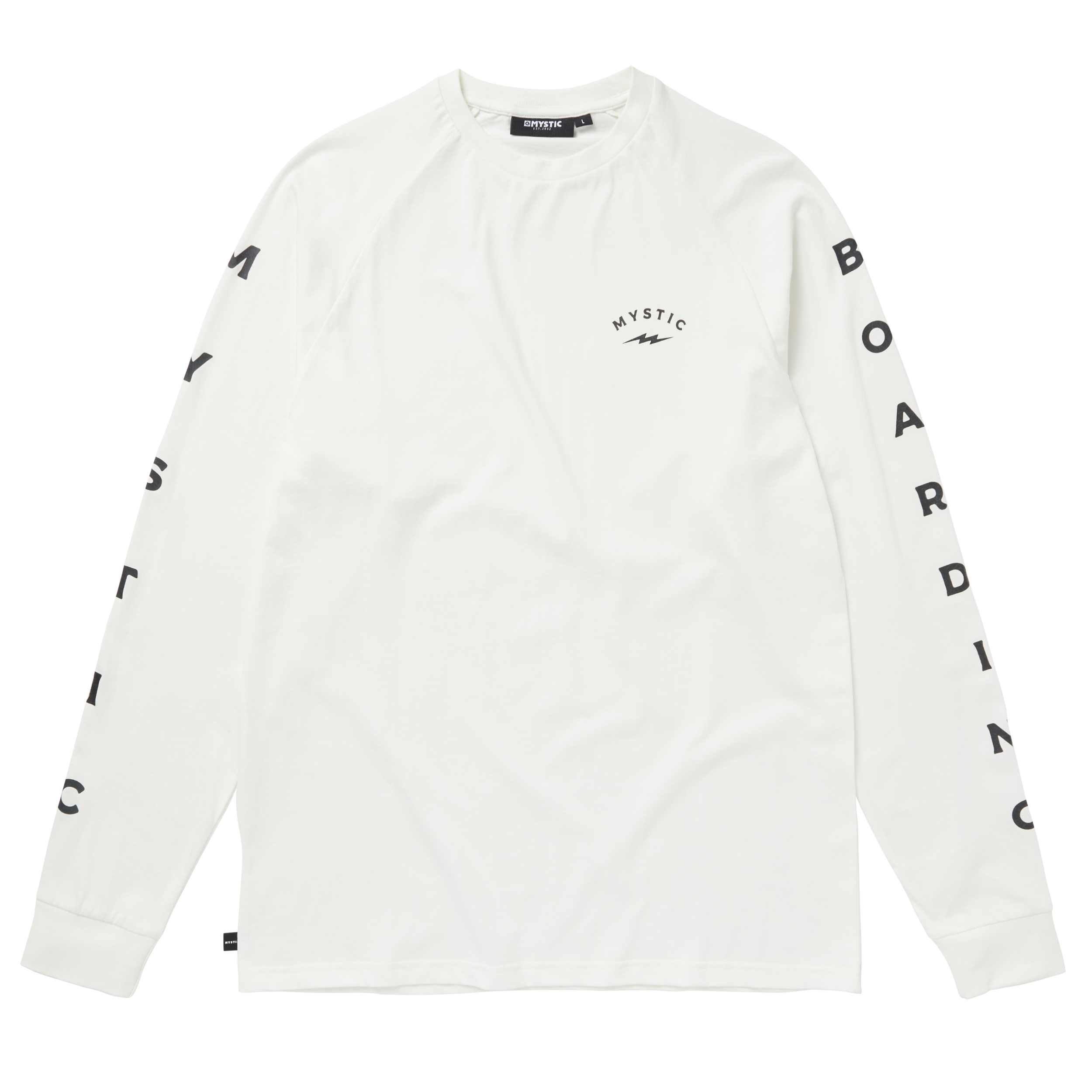 Mystic - Bolt L/S T-Shirt - Off White