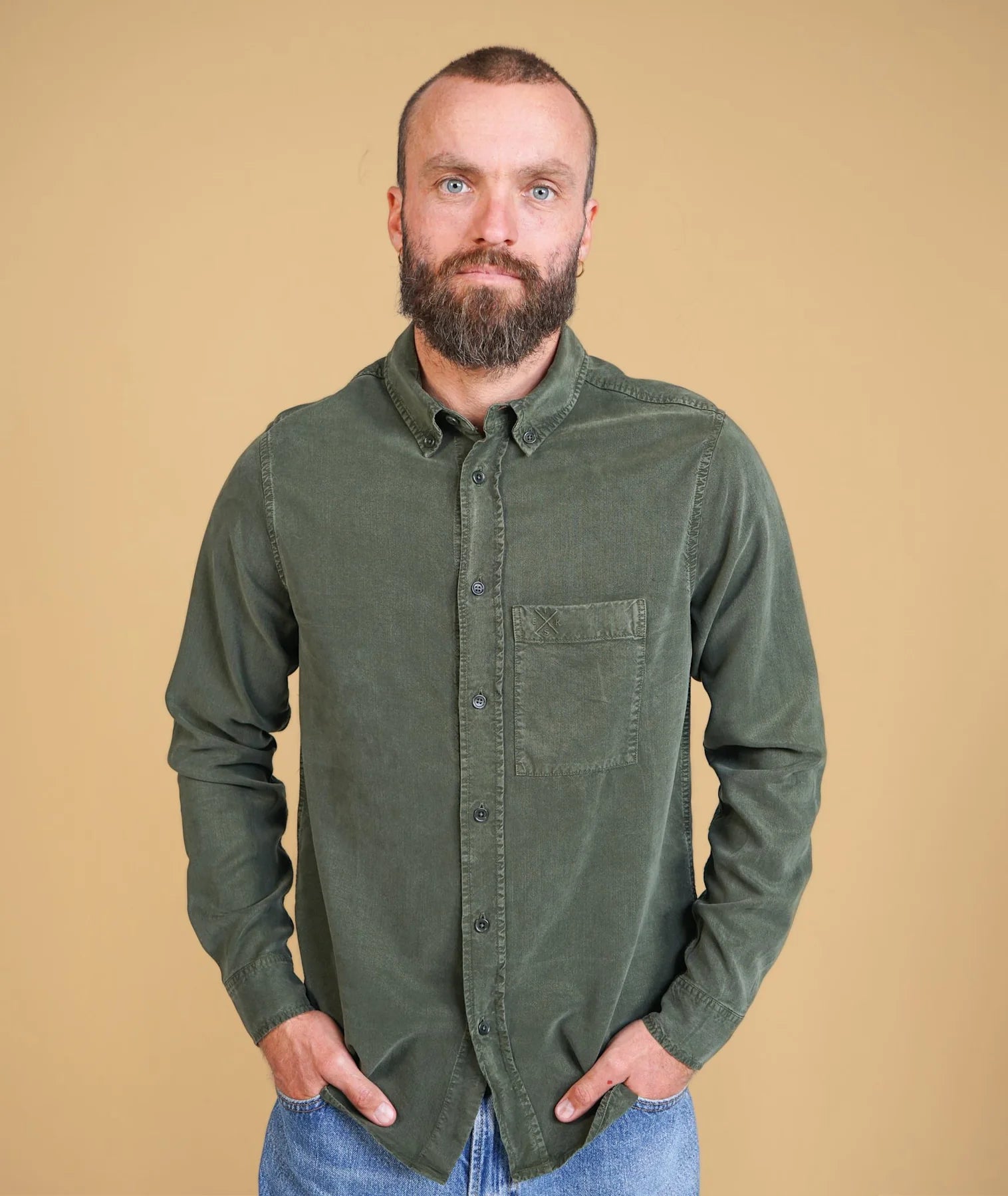 Yvon Herren-Button-Down-Hemd