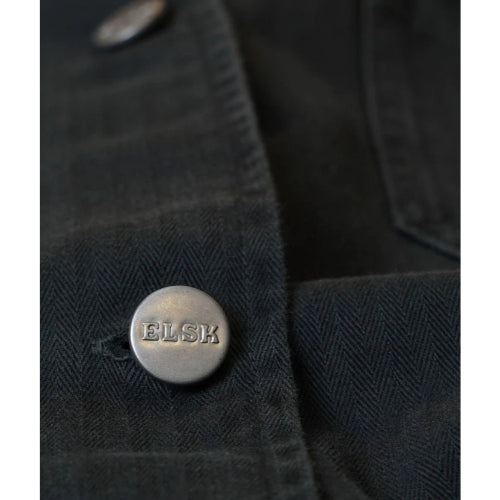 Kilian Herren-Overshirt mit Fischgrätenmuster