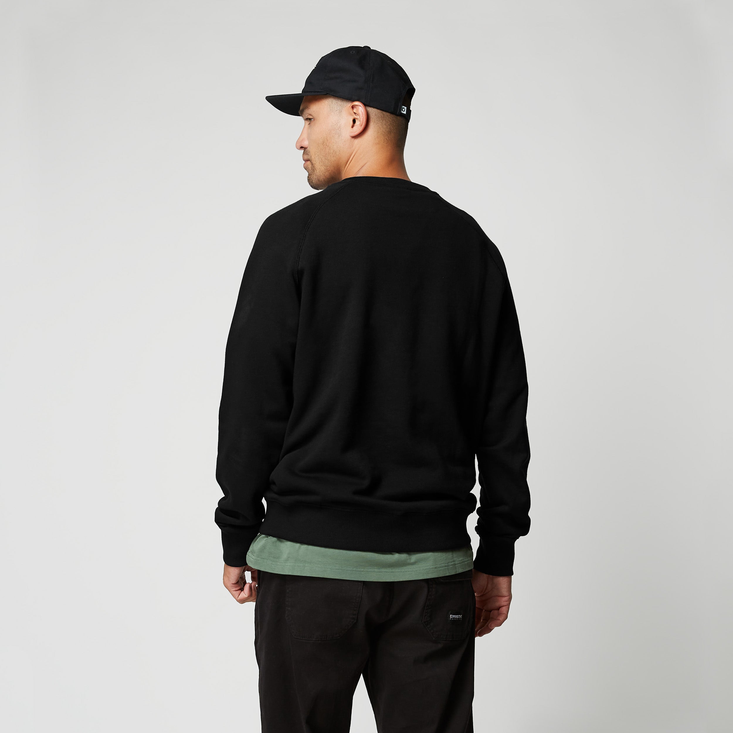 Mystic - Mayhem Crew Sweat - Black