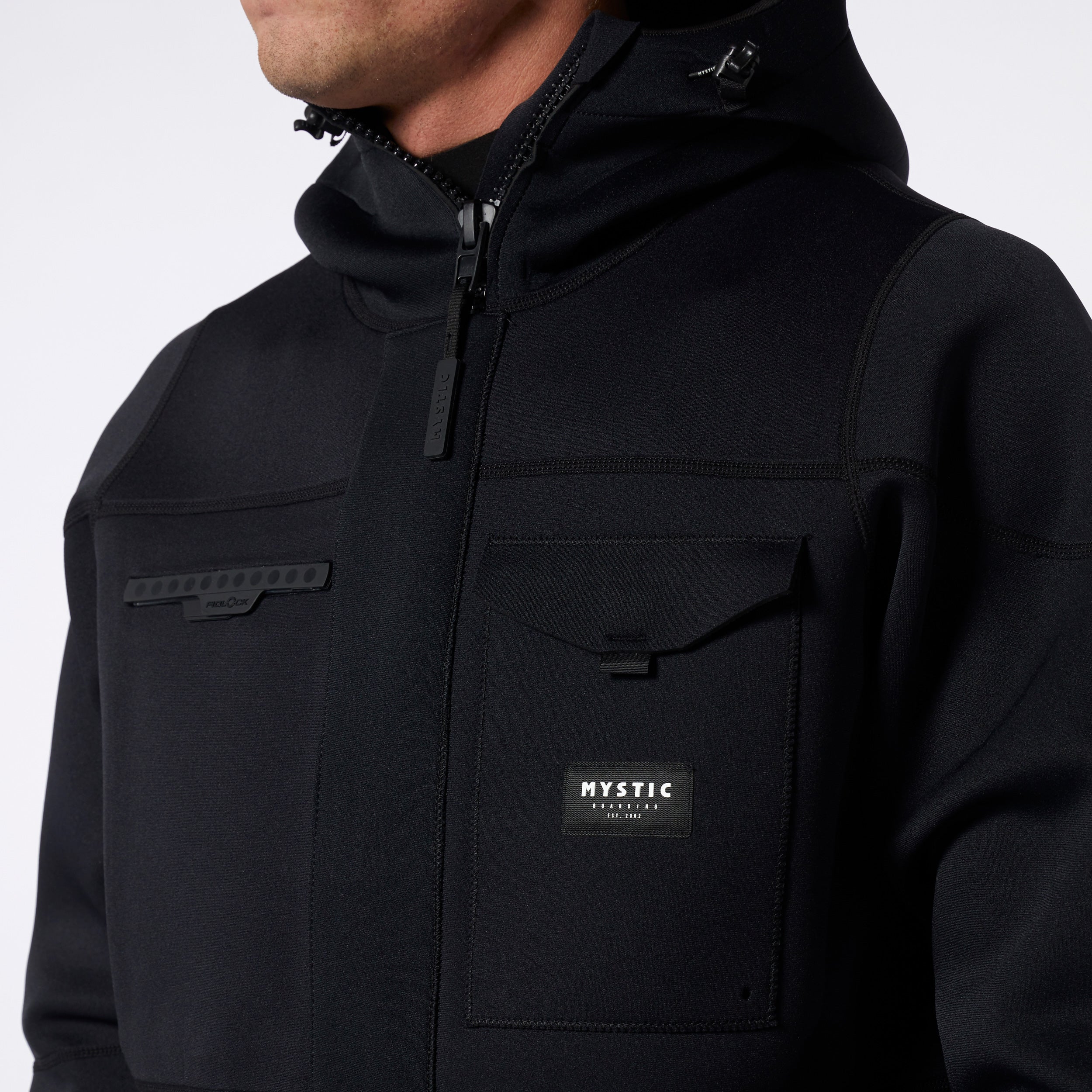 Vortex Neoprene Jacket 3/2mm - Black