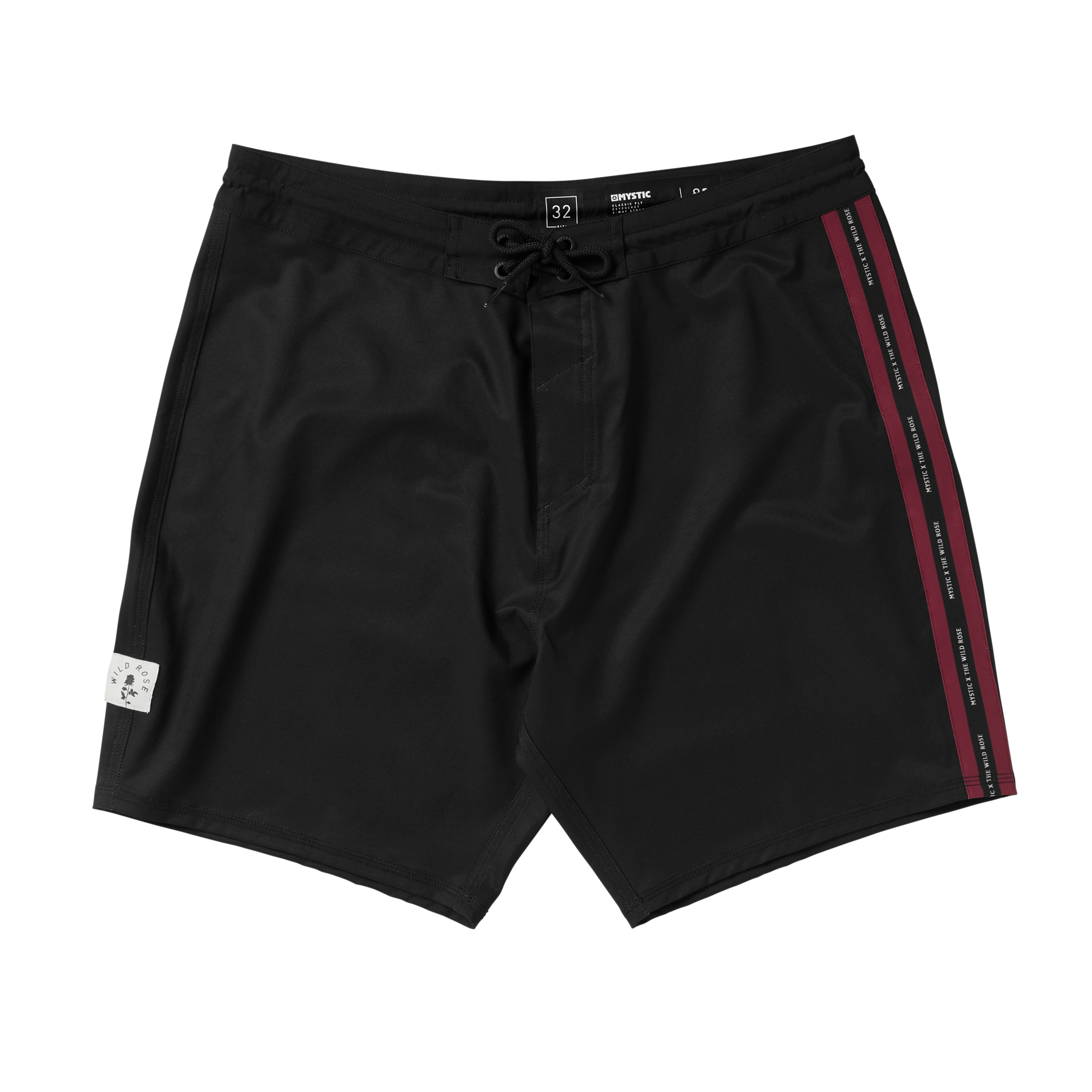 Mystic - Wild Rose Boardshorts - Schwarz