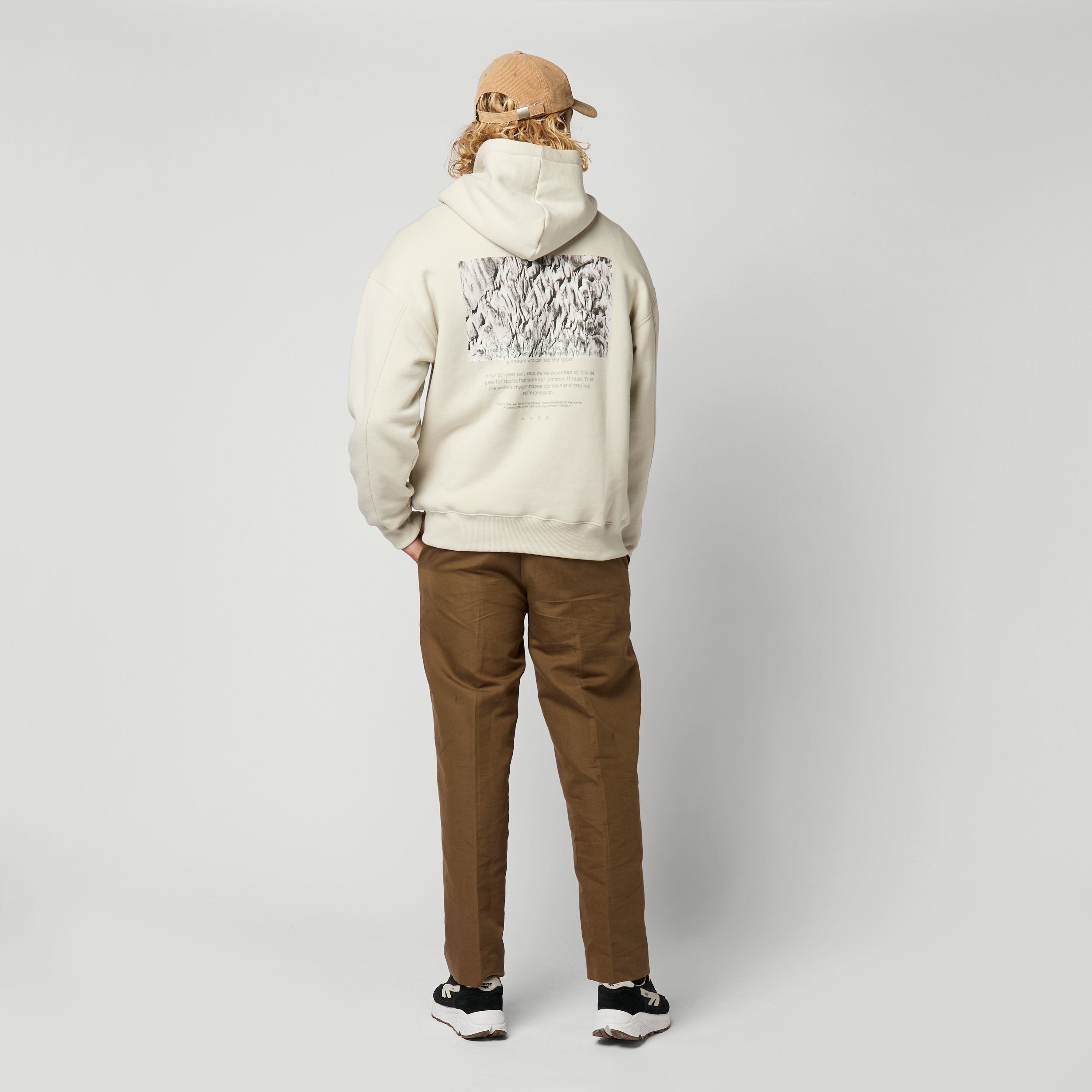 Mystic - Manifesto Hood Sweat - Sand