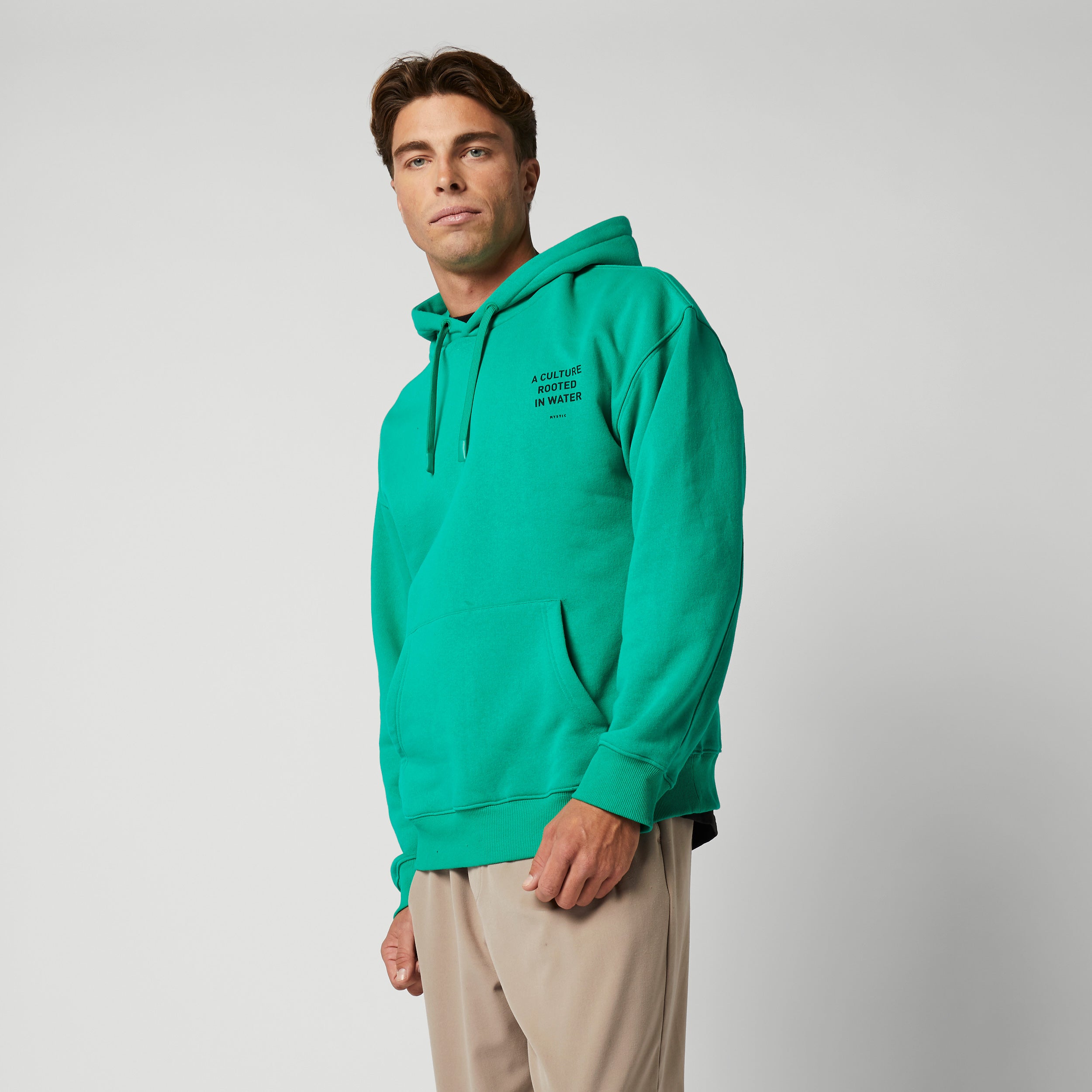 Mystic - Culture Hood Sweat - Bright Green