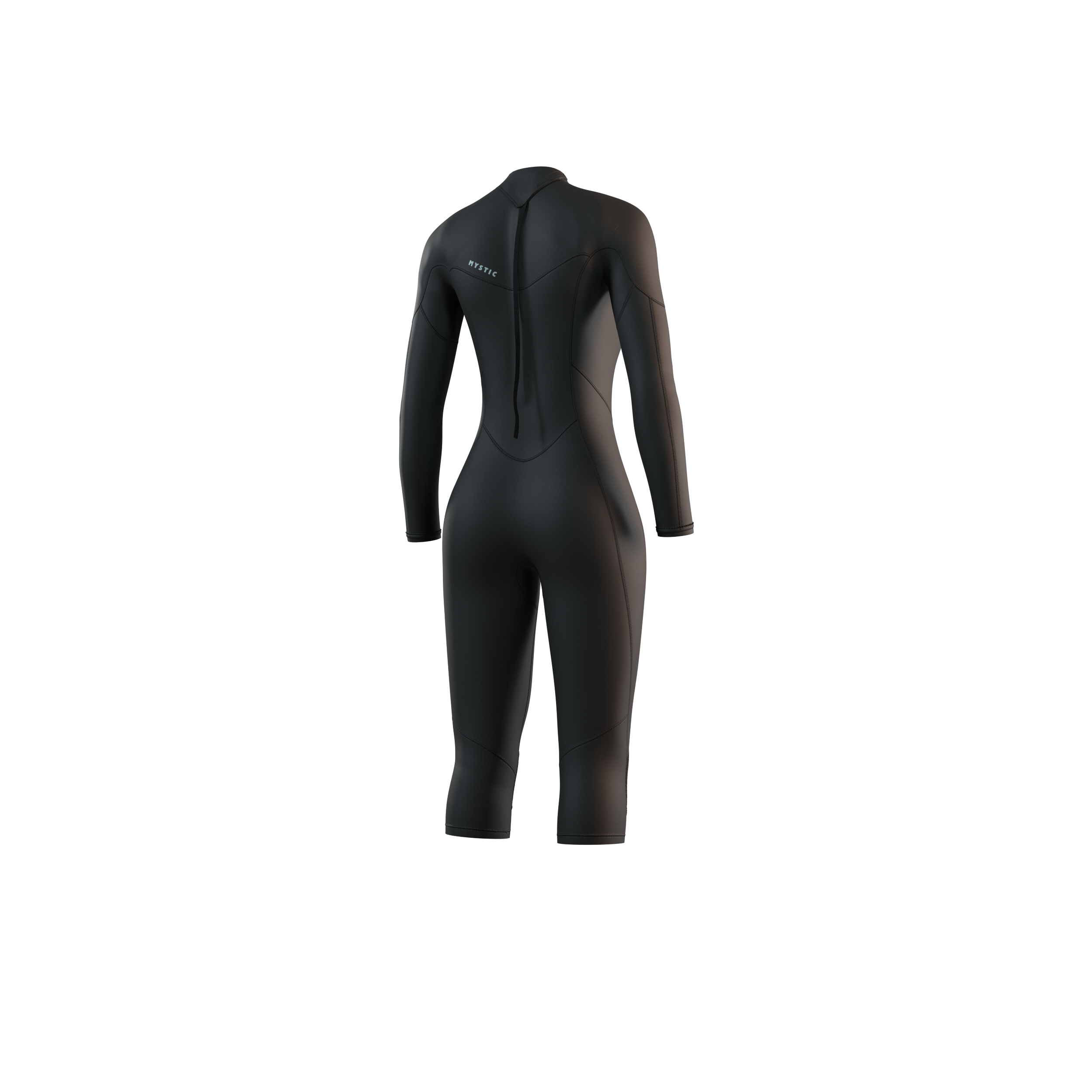 Mystic - Brand Longarm Shortleg 3/2mm Bzip Flatlock Women - 2025 - Black