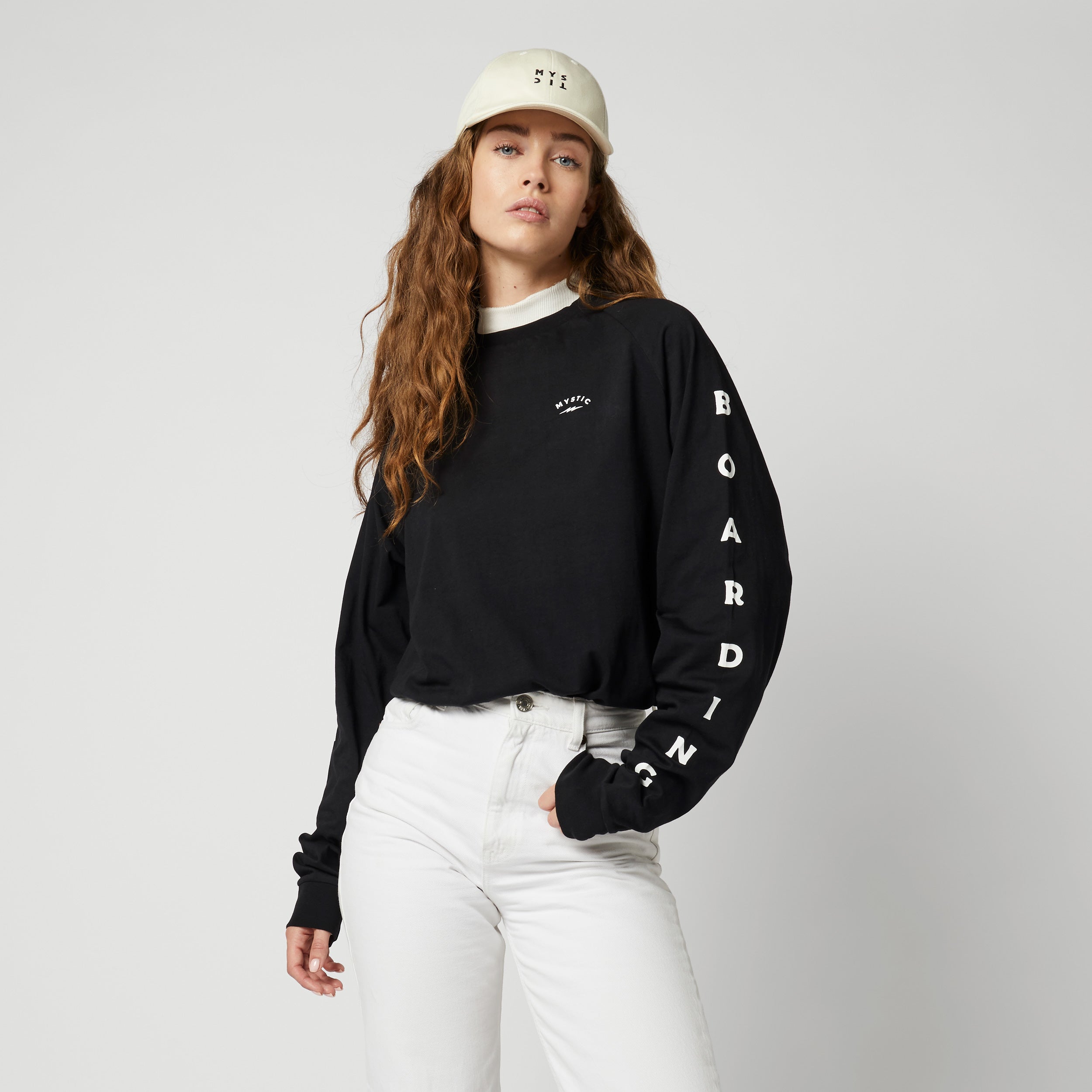 Mystic - Bolt L/S T-Shirt - Schwarz