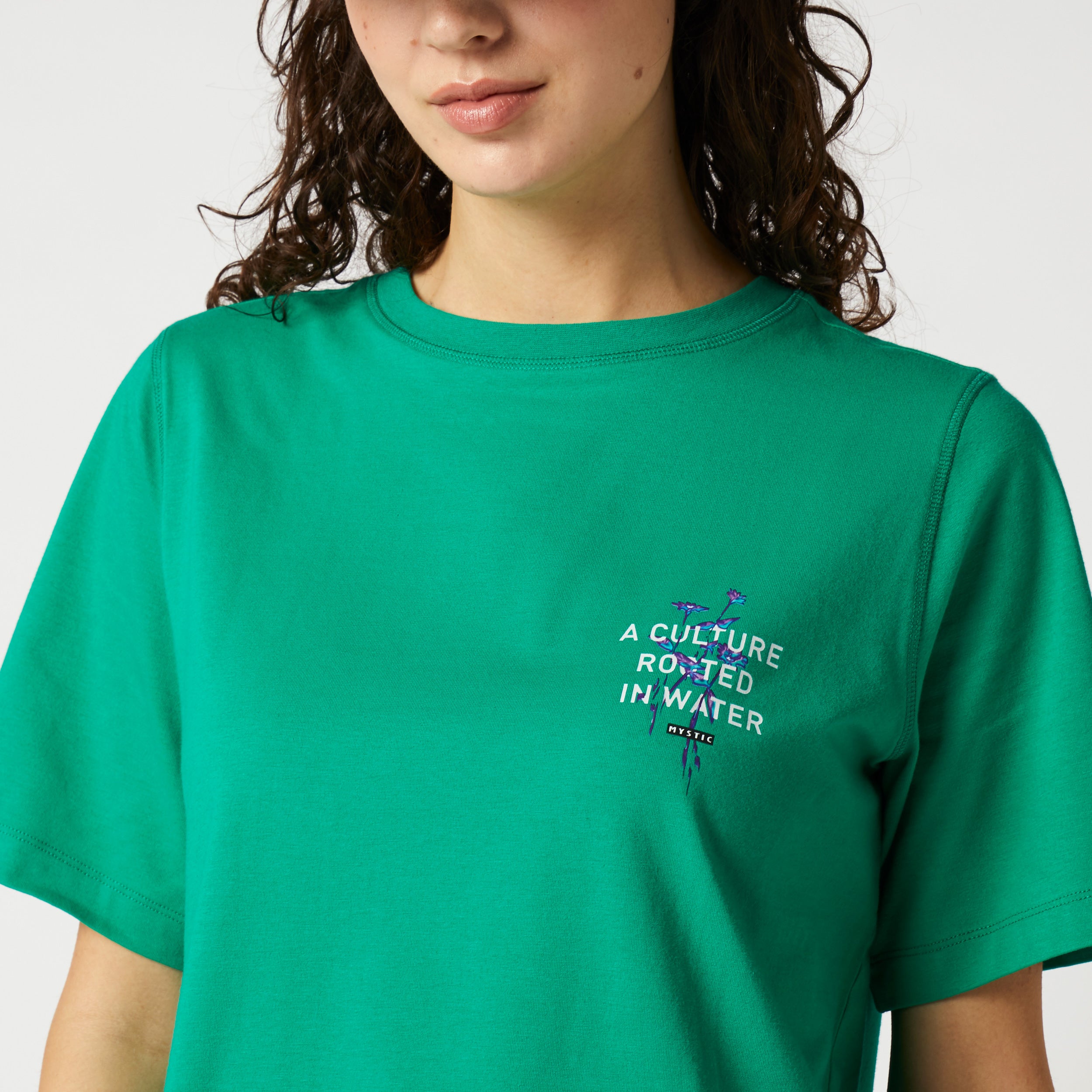 Mystic - Culture Tee Women - Bright Green