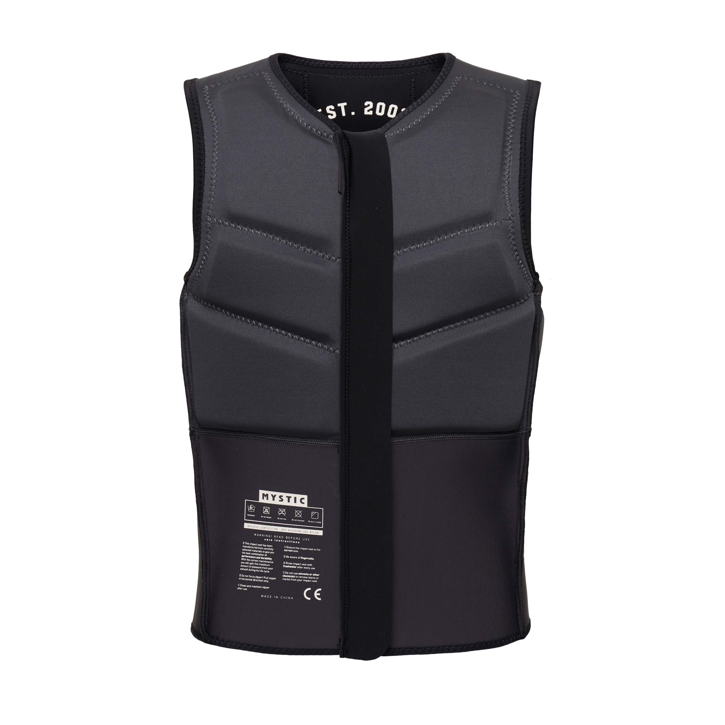 Star Impact Vest Fzip - Black