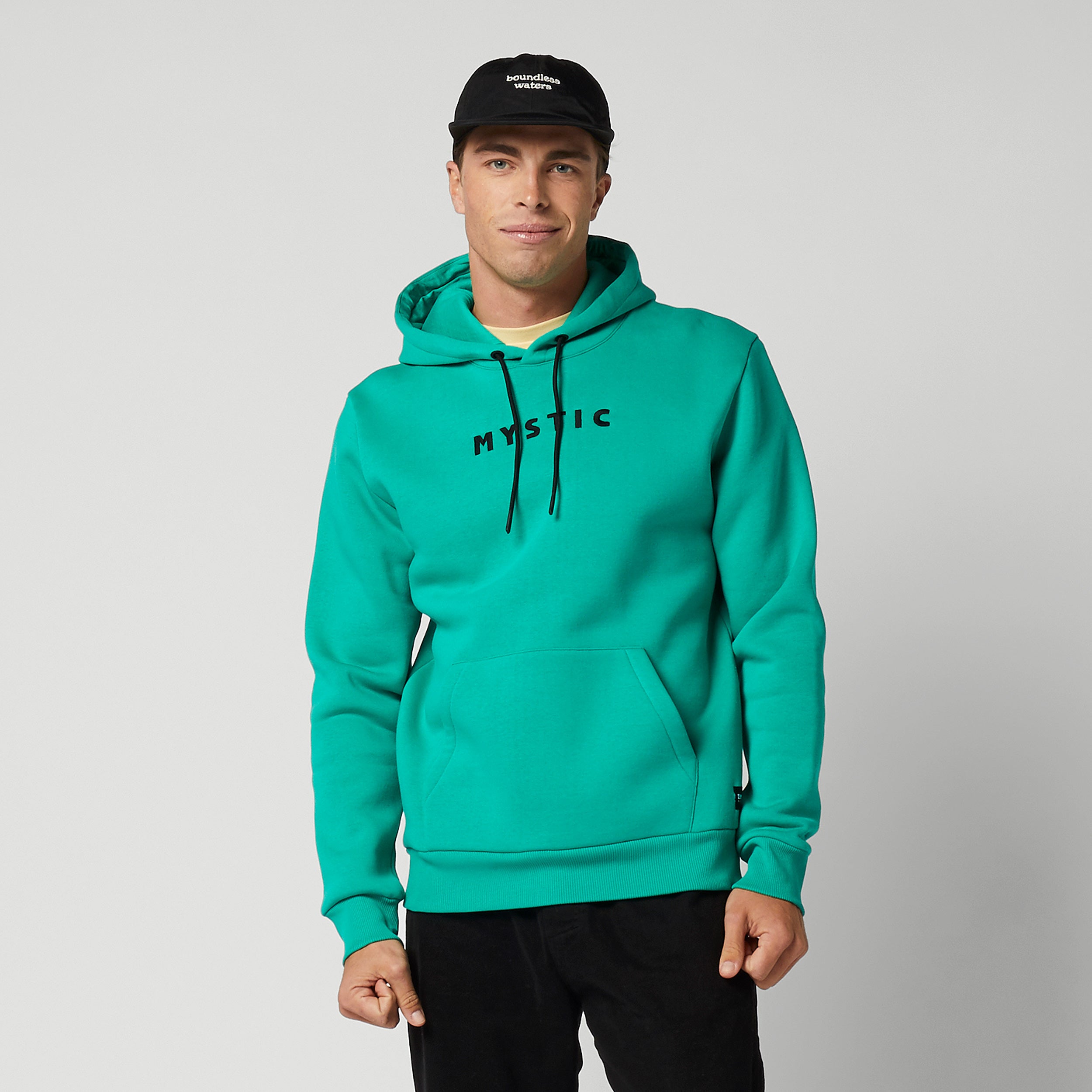 Mystic - Icon Hood Sweat - Bright Green