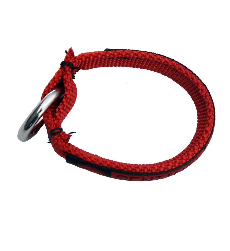 Sentinel Css Safety Red Webbing Loop W/metal Ring - 2016