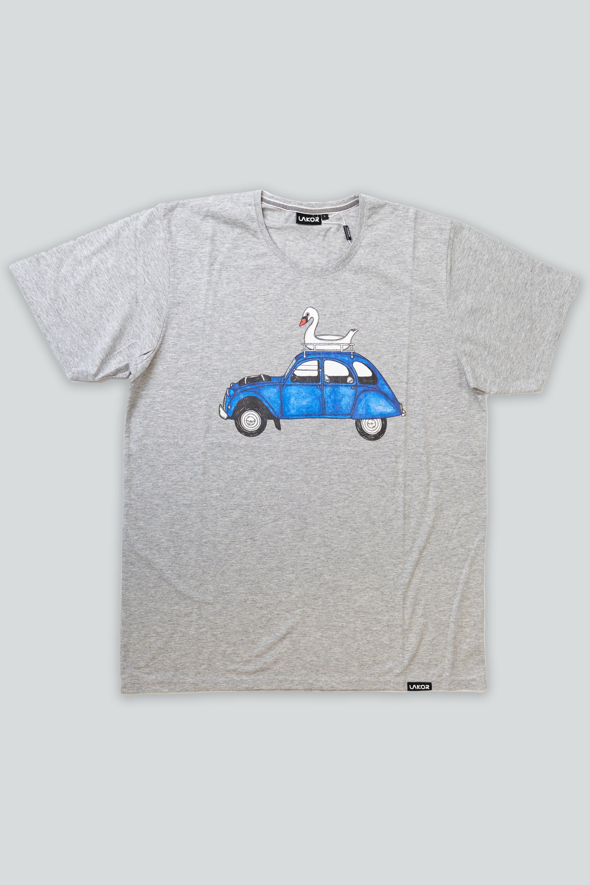 Swan On Wheels (Light Grey)