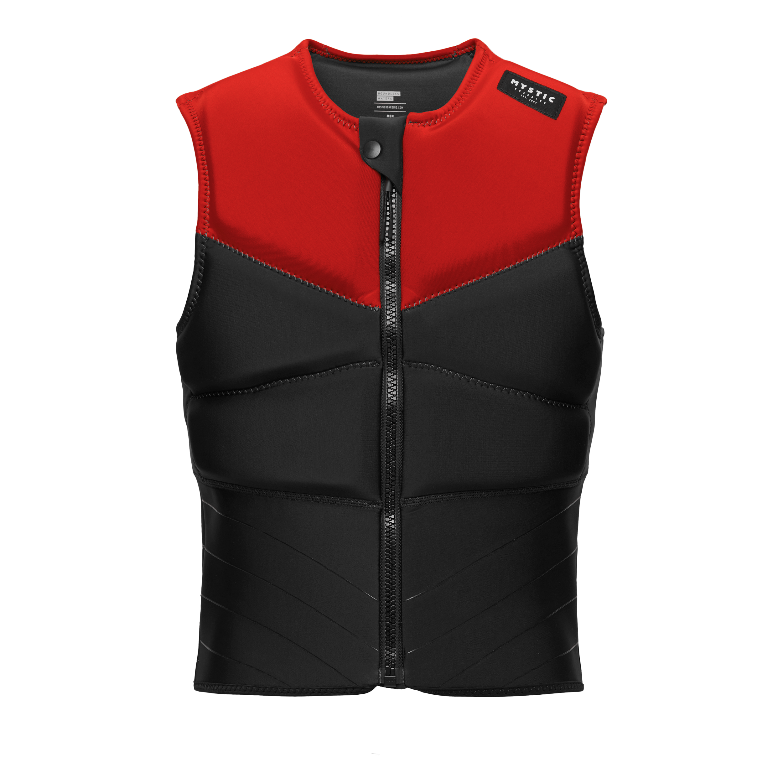 Mystic - Block Impact Vest Fzip - Red