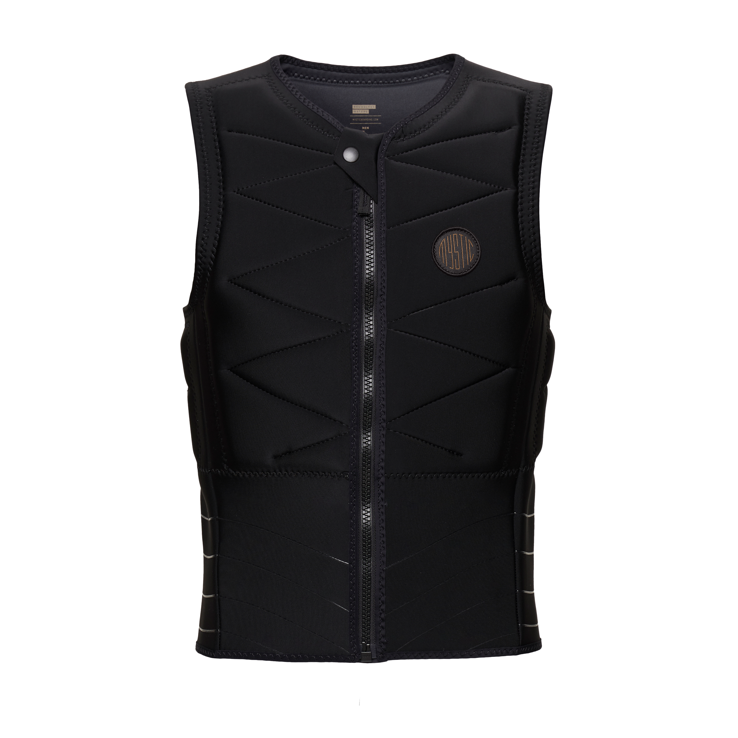 Outlaw Impact Vest Fzip - Schwarz