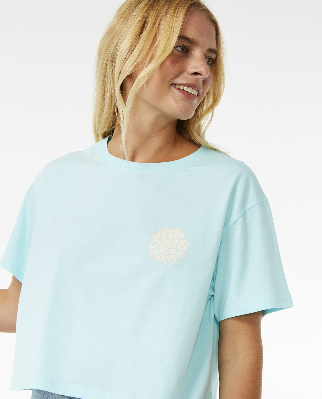 Wettie Icon Crop Kurzarm-T-Shirt