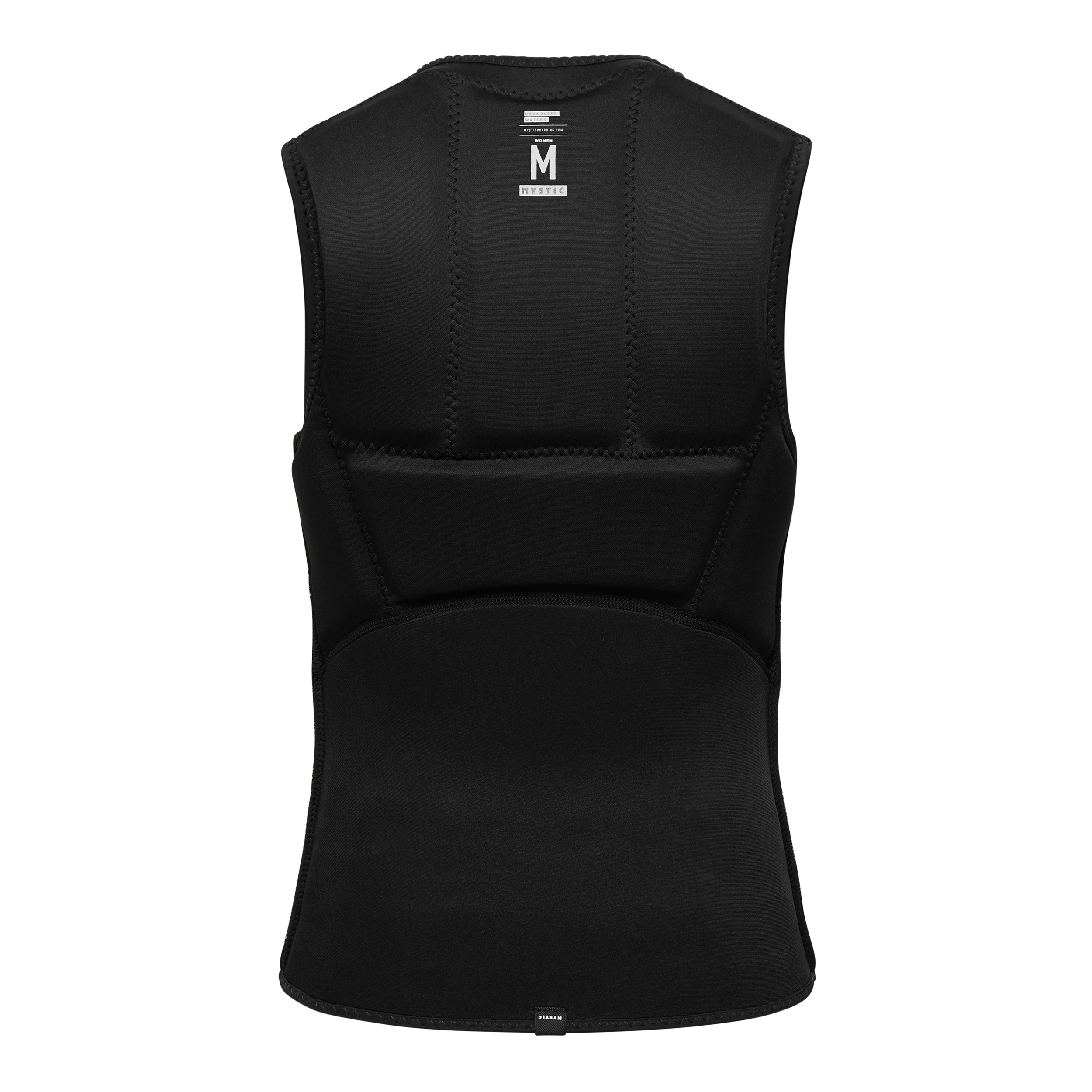 Star Impact Vest Fzip Women - Black