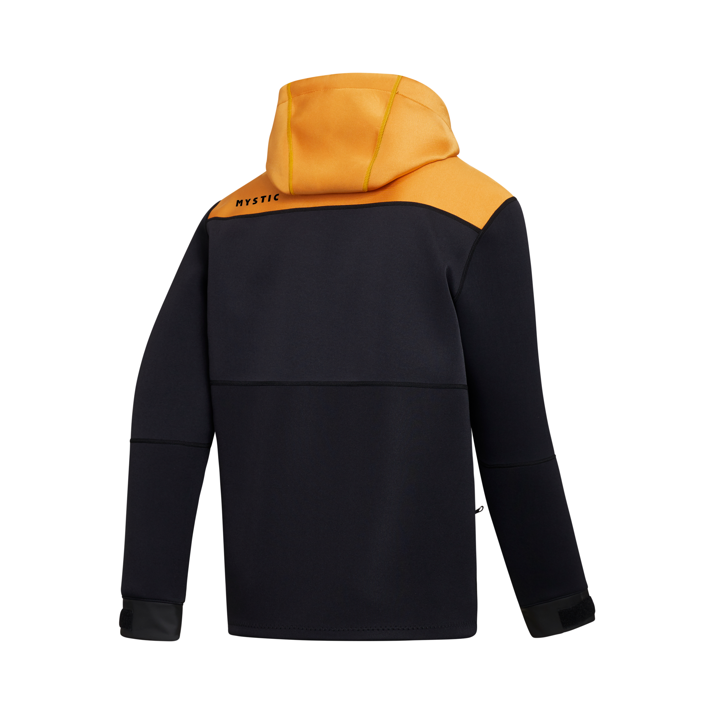 Mystic - Fulmar Neoprene Hoodie 3/2mm - Retro Orange - 2023